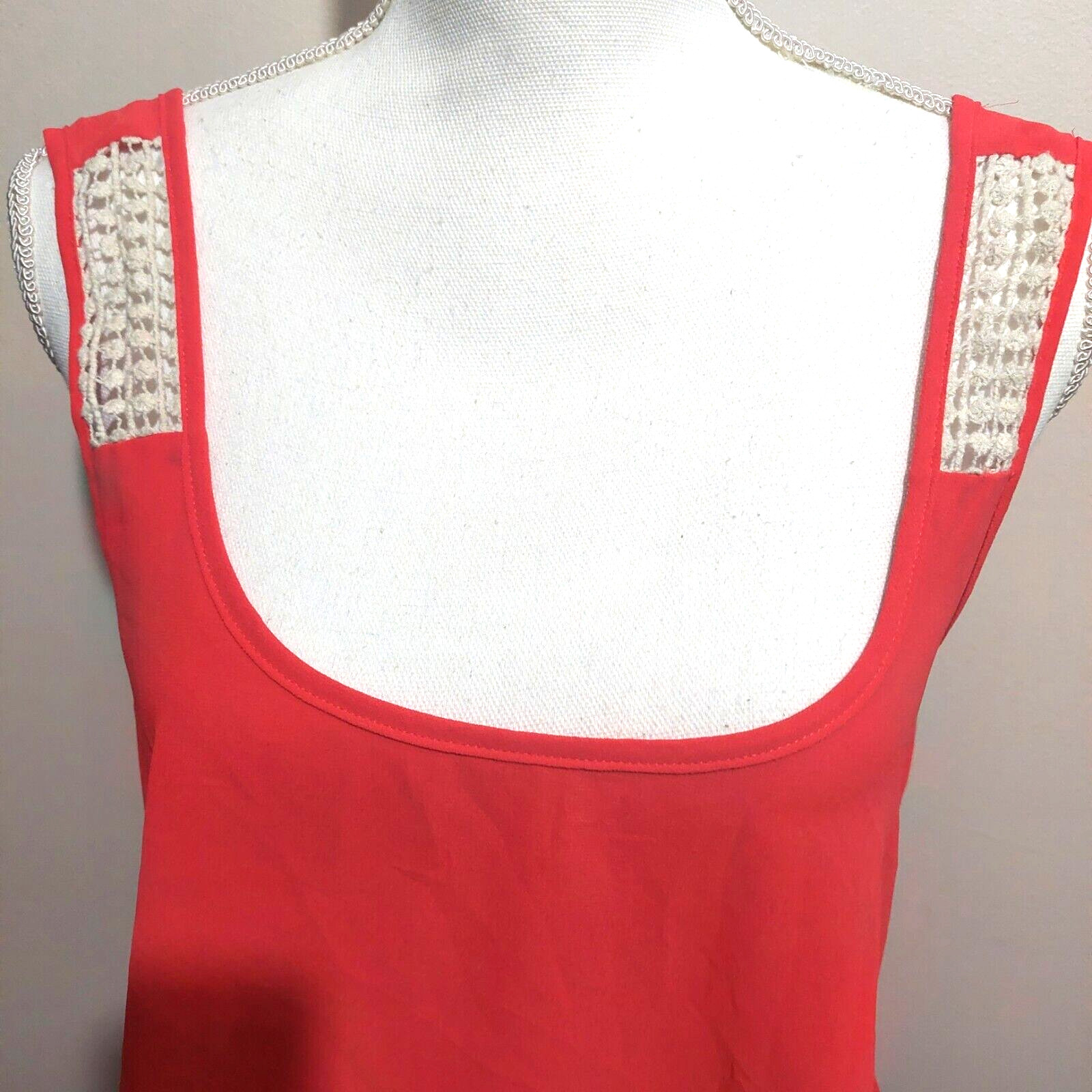 Accidentally in Love Womens Medium Cool Summer Mini Dress Pullover Stretch Waist