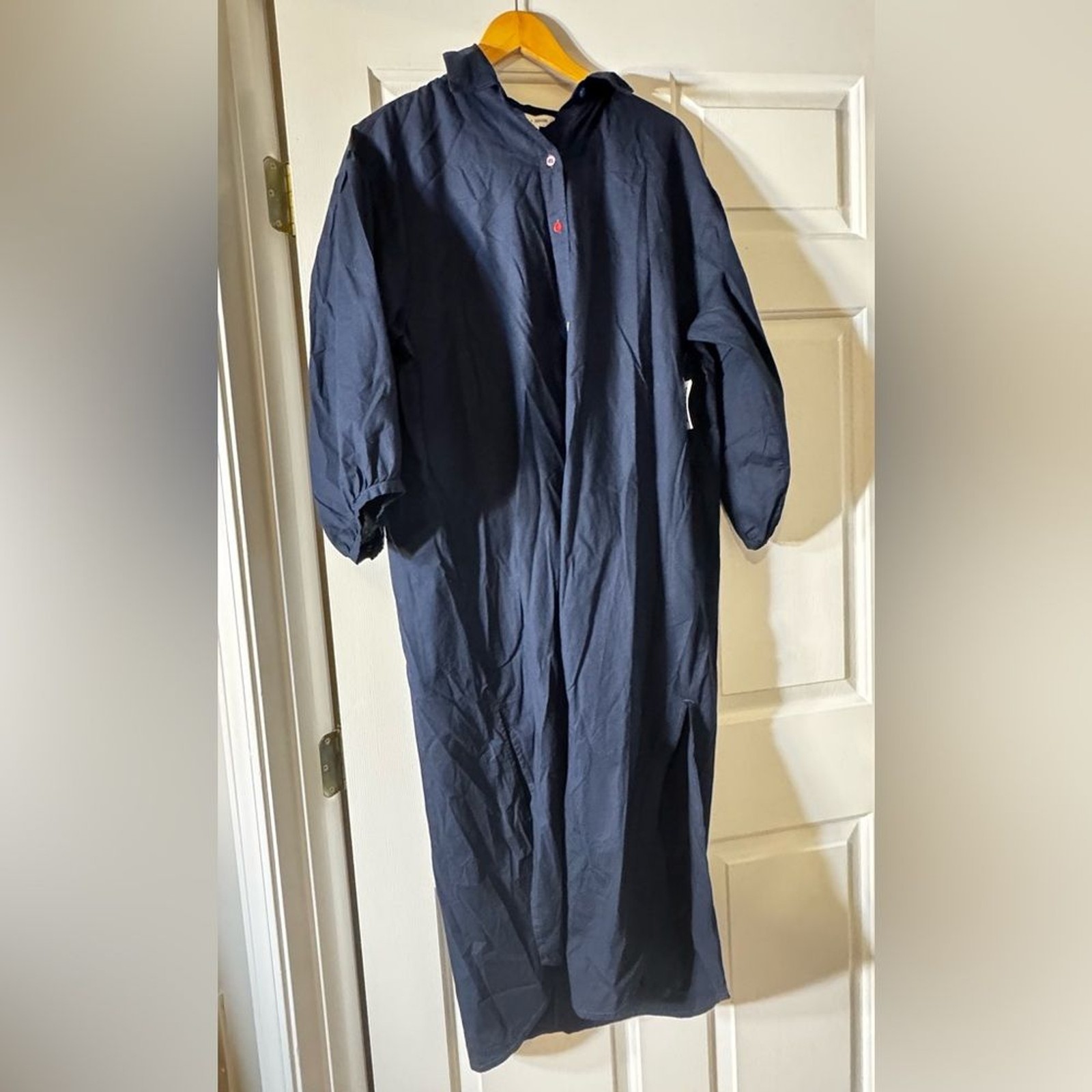 NWT! Old Navy x Christopher John Rogers Maxi Shirt Dress – Size Medium 🚂