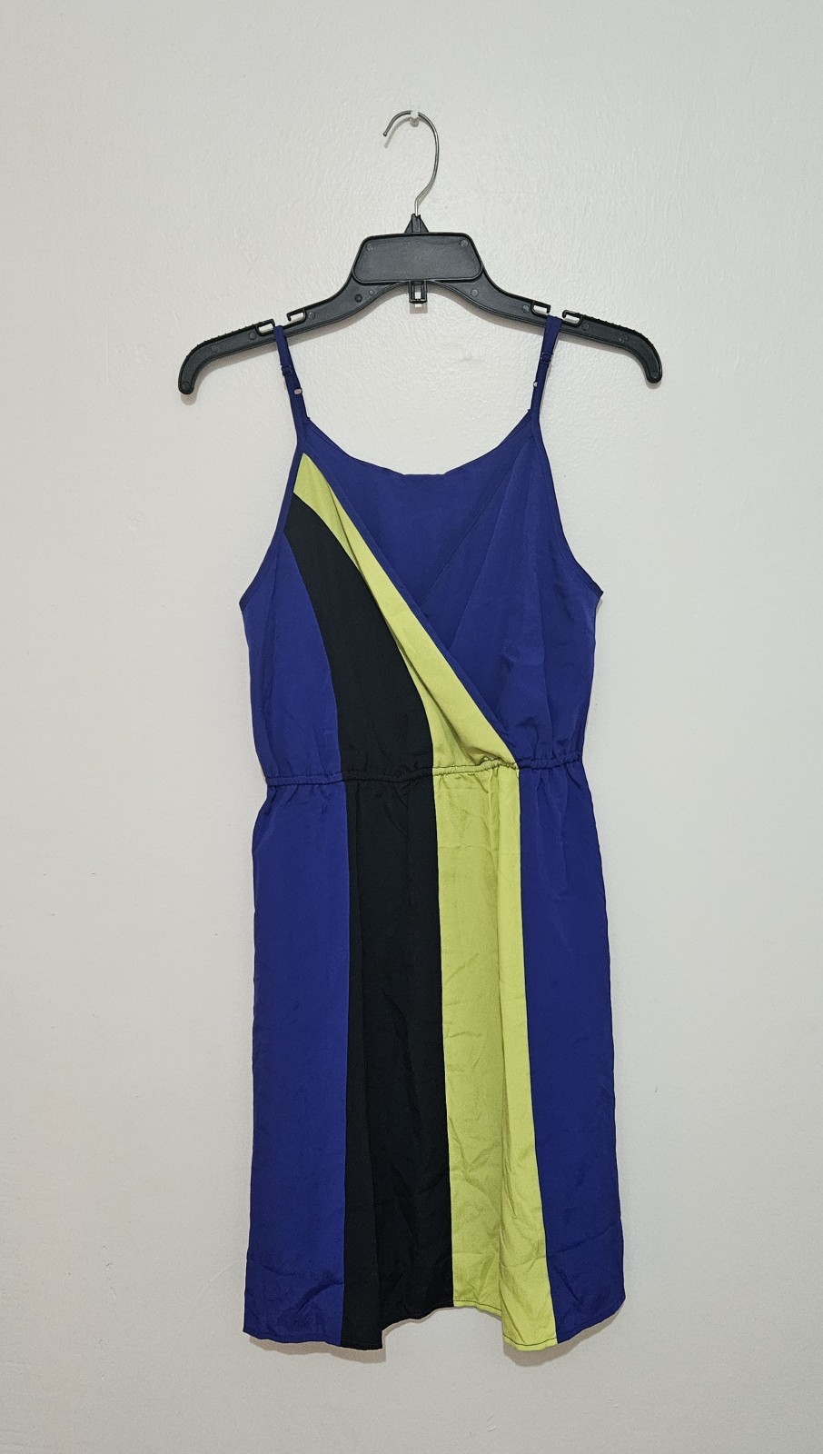Mossimo Women’s Sleeveless Blue Colorblock Dress Size S