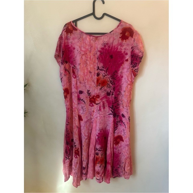 Bila Dress, Pink multi, Large, Used – Good