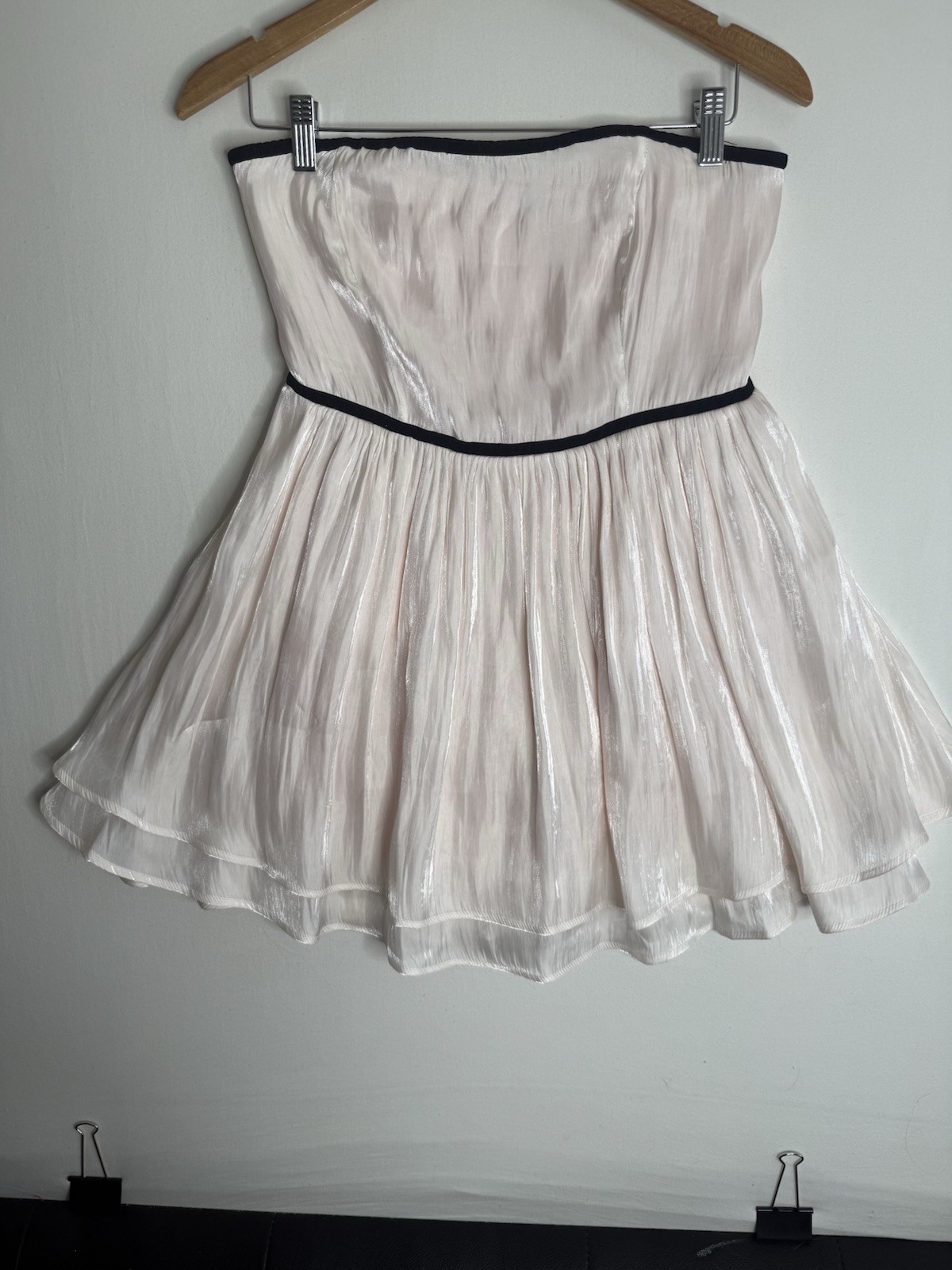 Free People Daisy Mini Ballet Slipper Size M Pink Rose Strapless Fairy Dress
