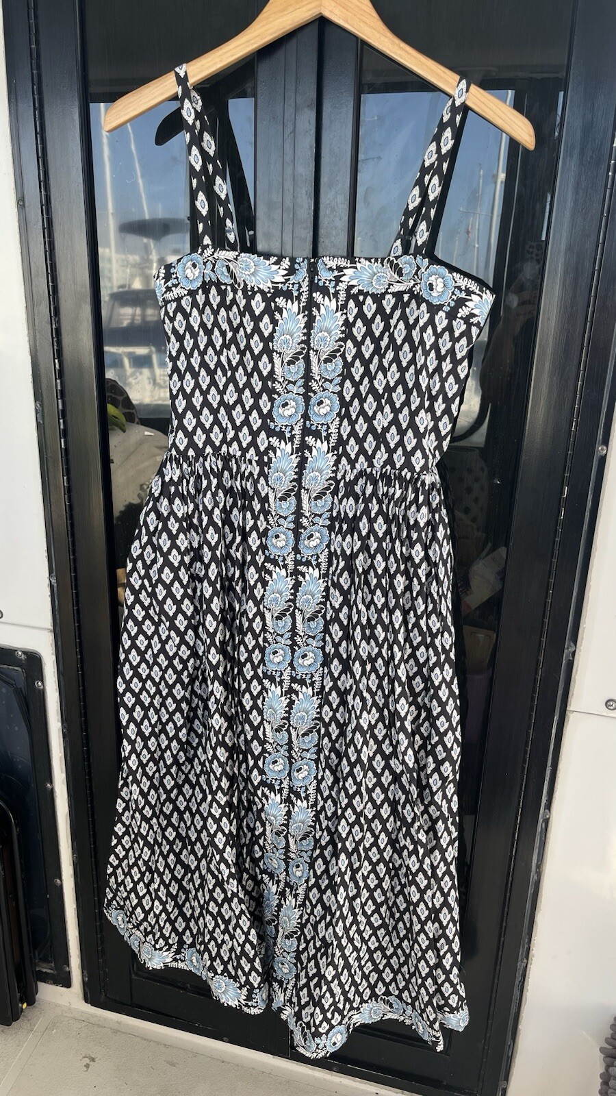 Souleiado France JEANETTE printed midi dress women’s European size 40 US medium