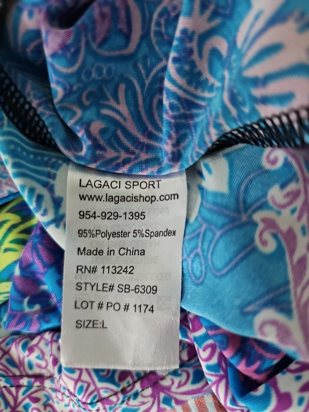 Lagaci Sundress Slip Dress Large Multicolor Floral Adjustable Spaghetti Straps