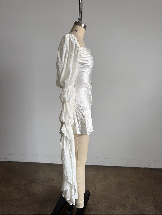 $329 NWT For Love And Lemons “Willow” Ruched Mini Dress Sz X-Large