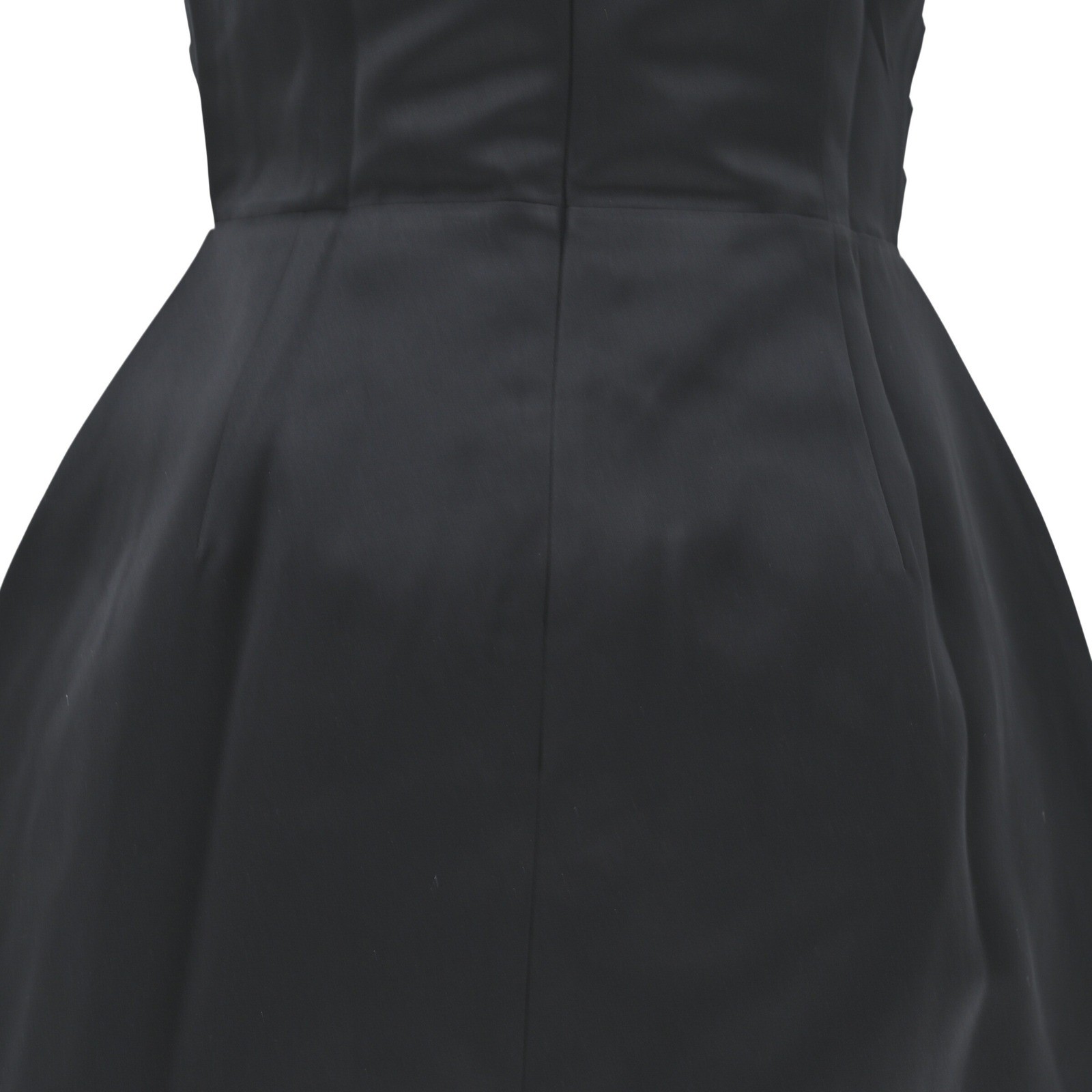 NWT Hello Molly Black Strapless Mini Dress Rhinestone Fringe L Large LBD Party
