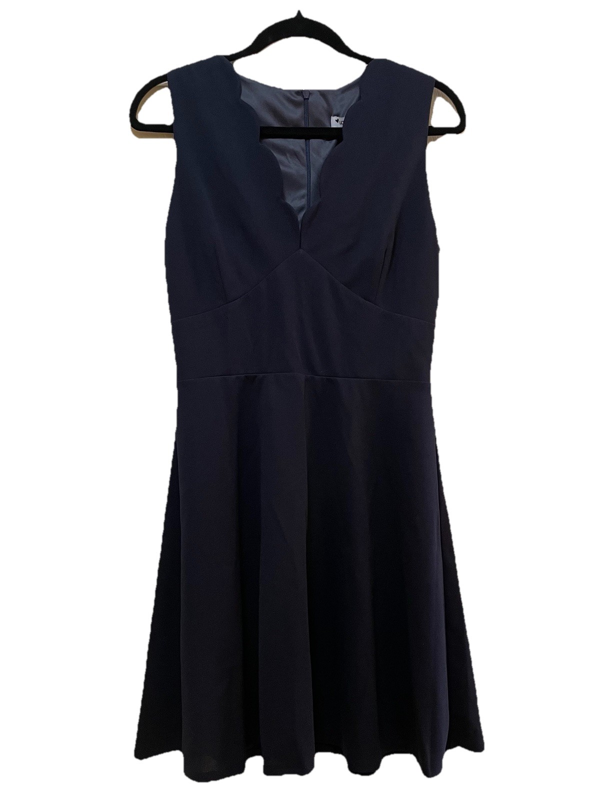 LOVE ADY Black Fit & Flare Sleeveless Knee Length Dress Sz L NWT MSRP$128