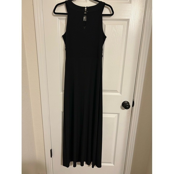 Enfocus Studio Black Sleeveless Maxi Dress