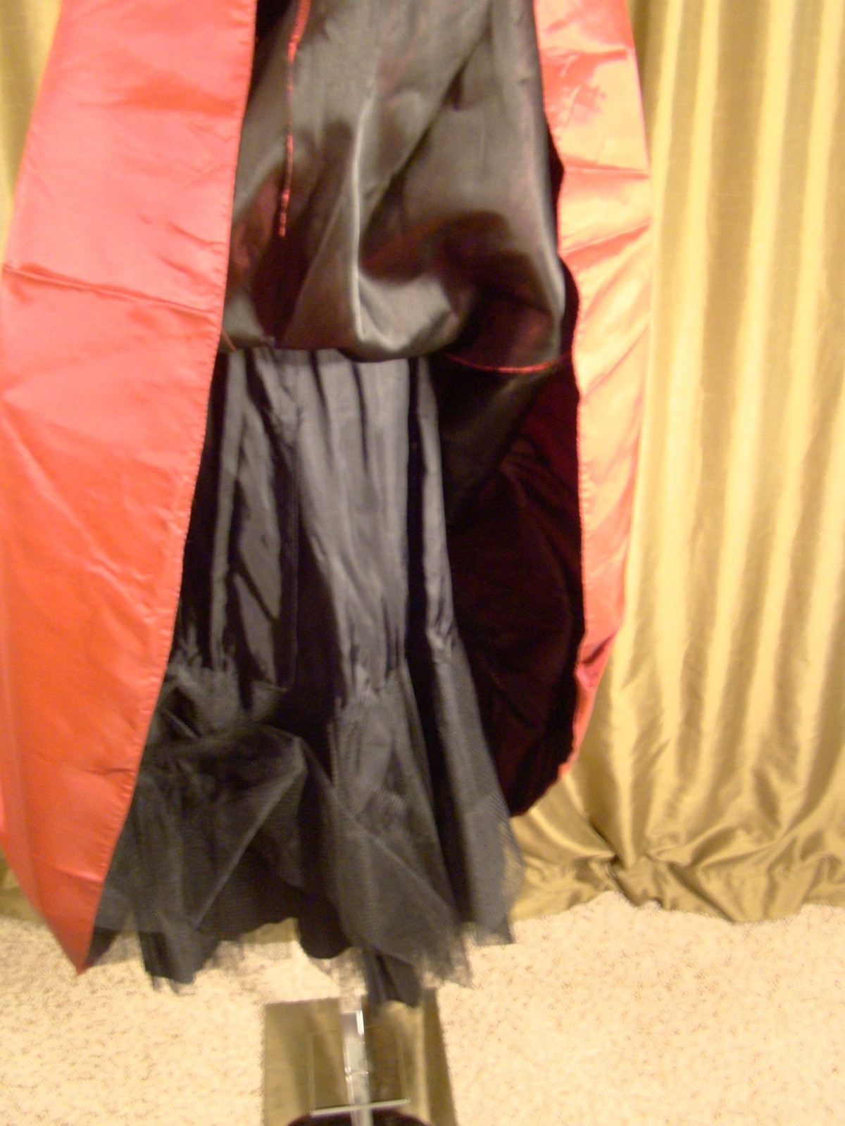 Watters & Watters Tea Length A-Line Sleeveless Sz 12 Prom Bridesmaids Dress 9390
