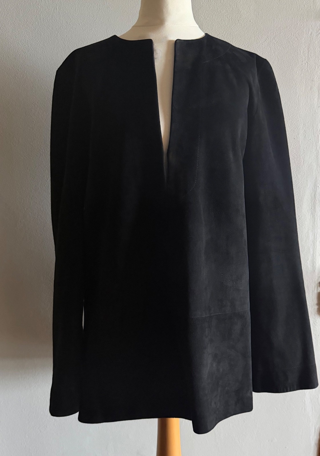 Gucci by Tom Ford S/S 1996 Micro Mini Suede Tunic Dress/Top