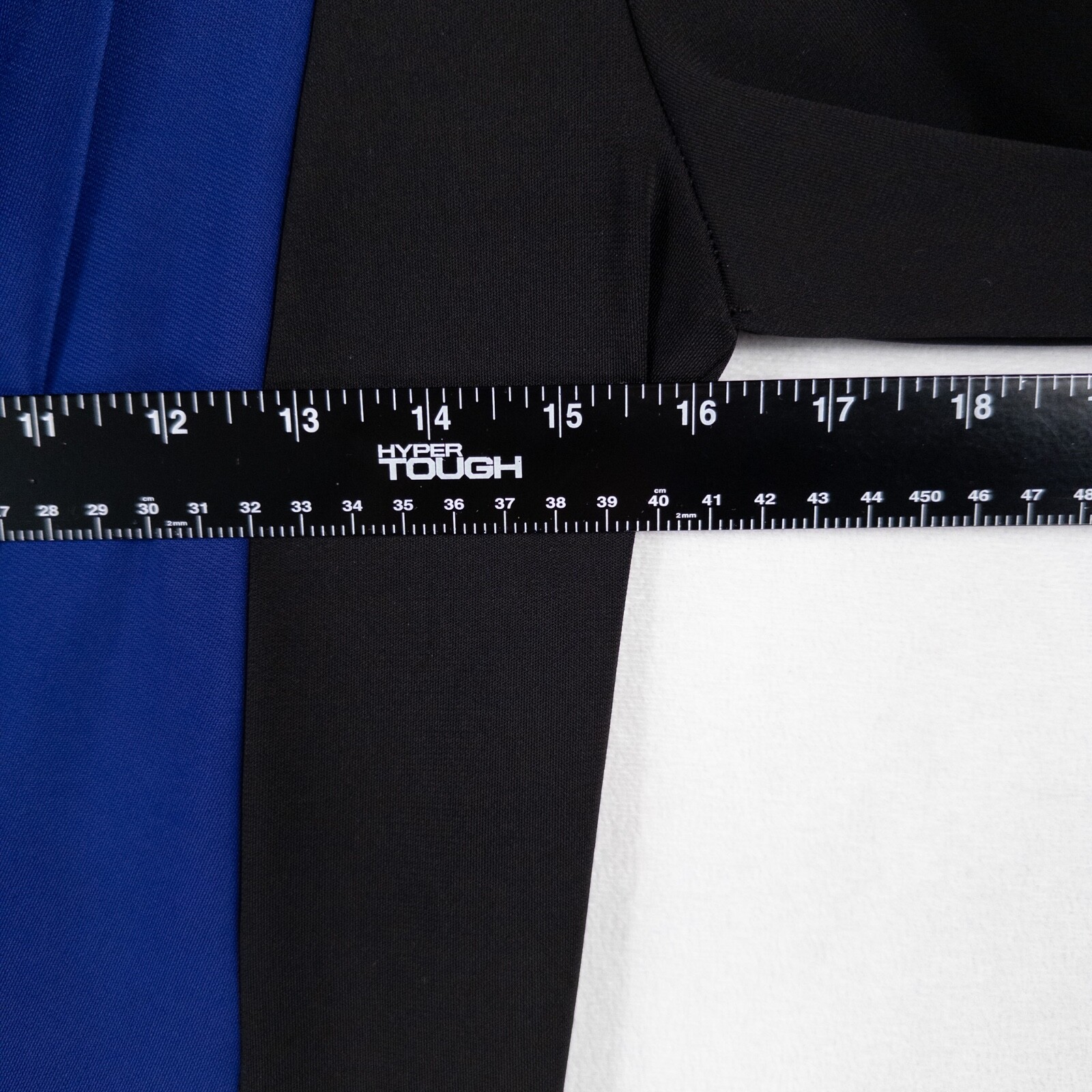 Narciso Rodriguez Design Nation Sheath Dress Small Black Cobalt Cowl Neck
