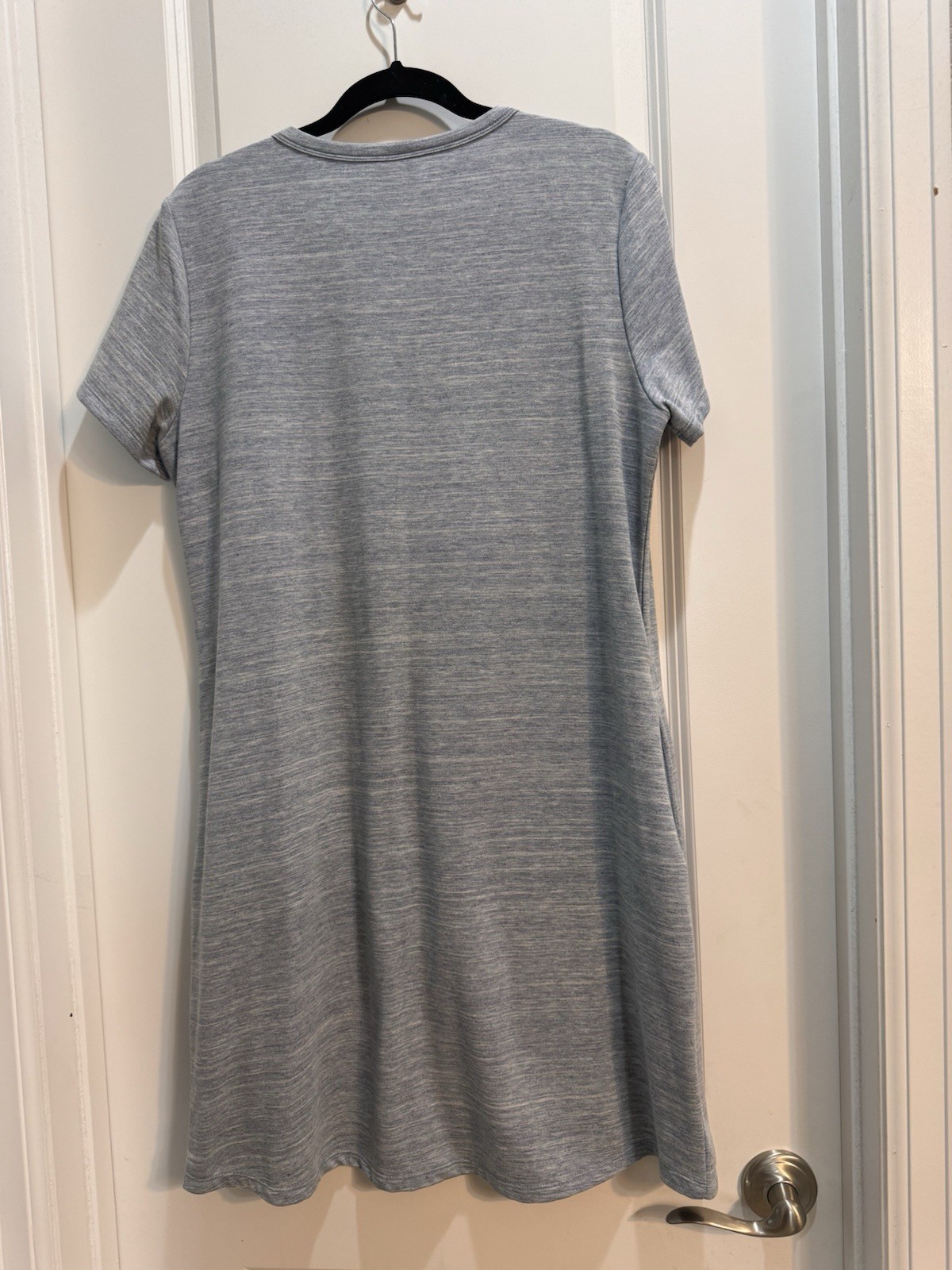 32 Degrees Cool Light Blue Dress Large Slide Pockets Armpit To Armpit 20”
