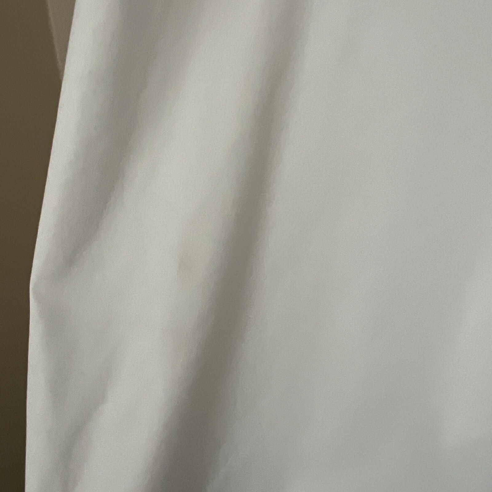 MAX MARA White Cotton Blend Poplin Shift Shirt Dress Pockets Size US 4