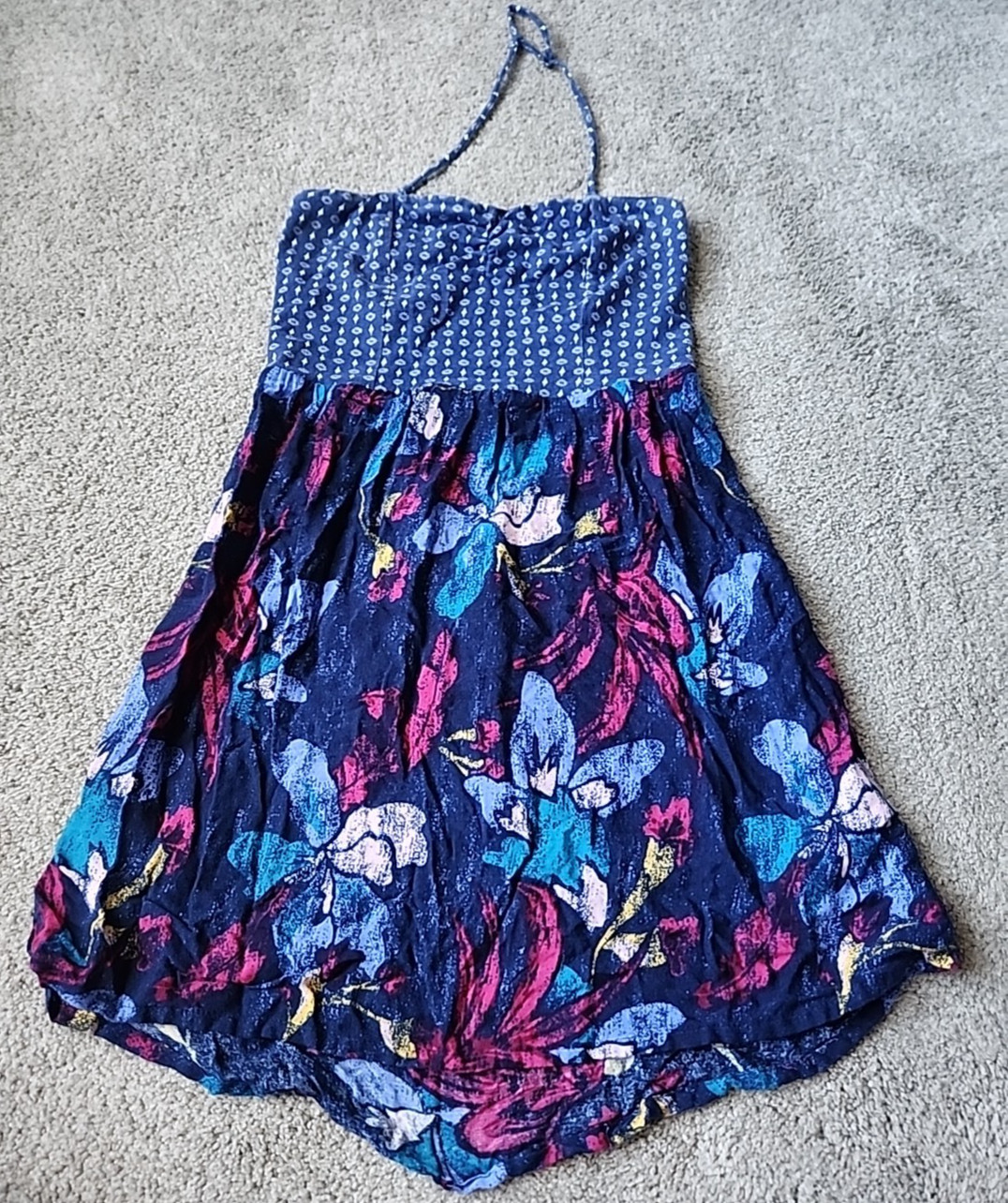 Roxy & Mudd XS Summer Dress / Beach Cover-Up Lot – Boho & Neutral – Used Good