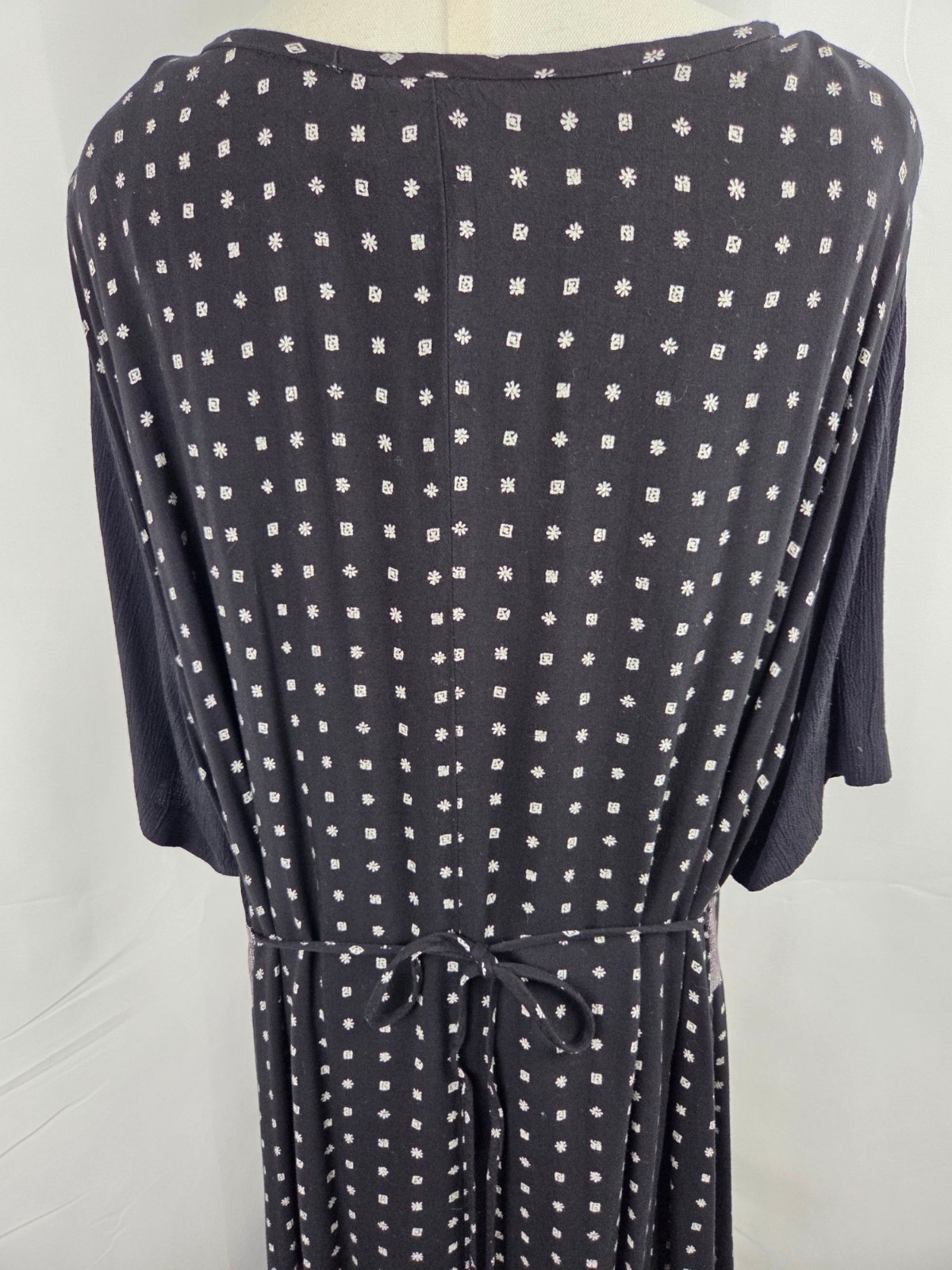 VTG More Jazz Dress & Jacket Set Sz 24 Artsy 90’s Lagenlook Black Asymmetrical