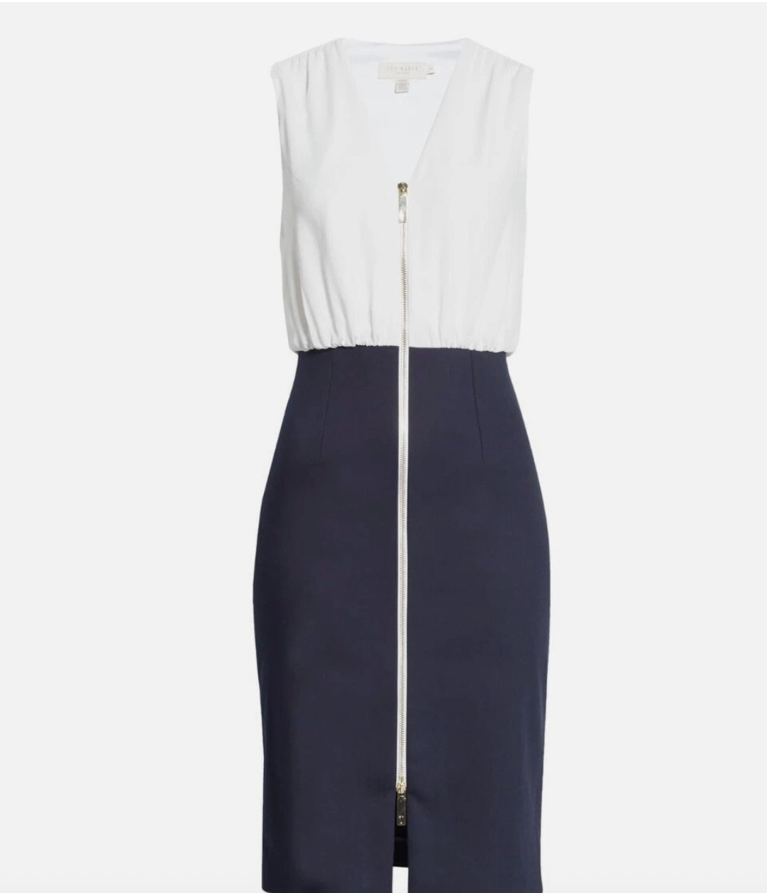 NWT Ted Baker ANNISE Bodycon pencil dress with exposed zip size 2