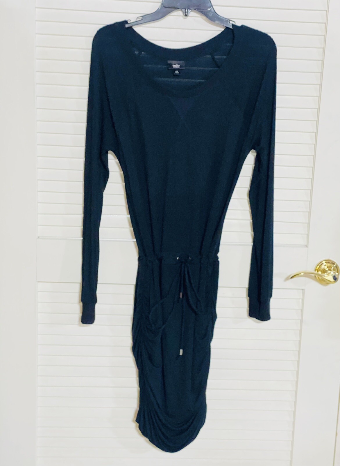Mossimo Dress Women’s M Black Adjustable Tie Waist