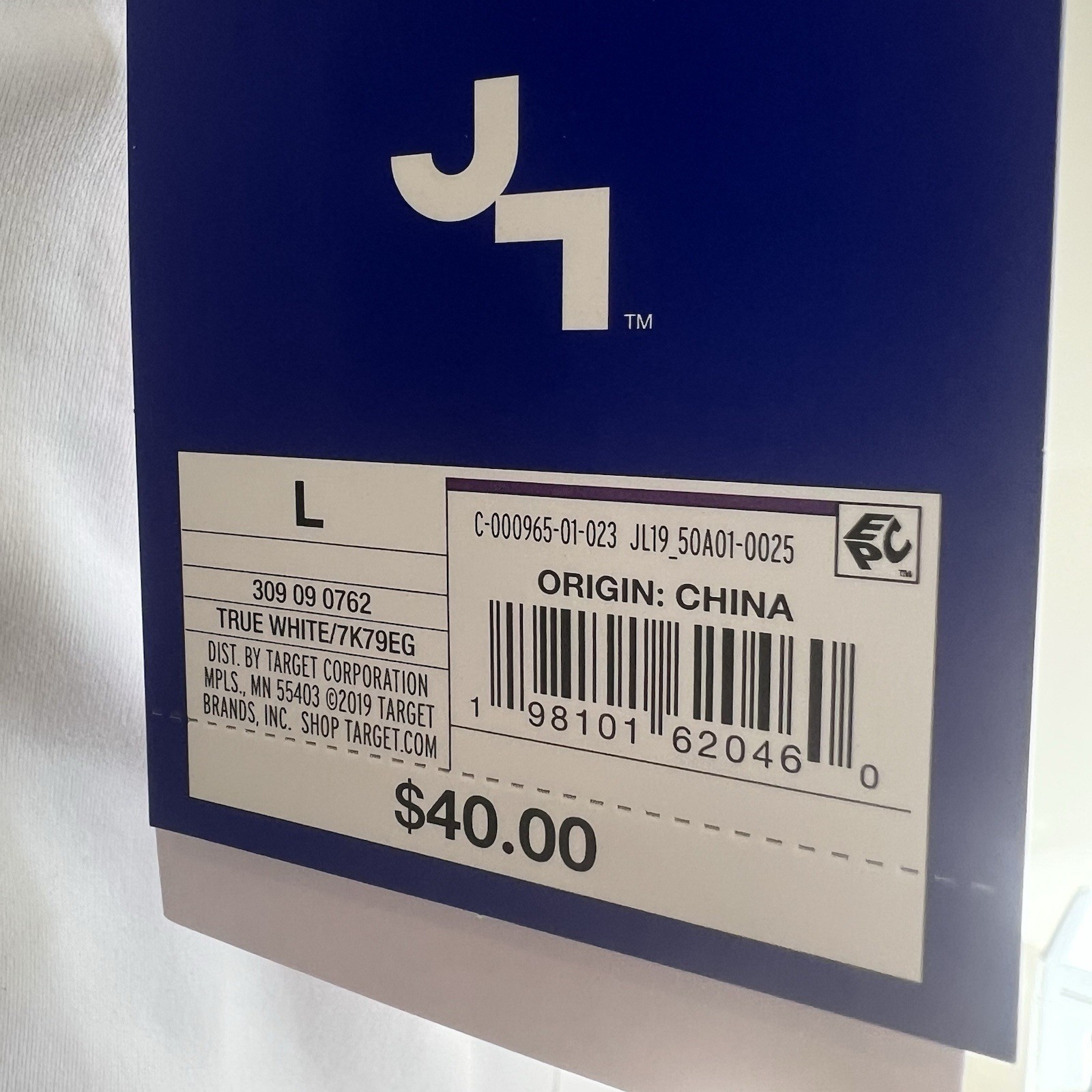 Joy Lab NWT True White Active Dress Built in Shelf Bra and Shorts X-Back L