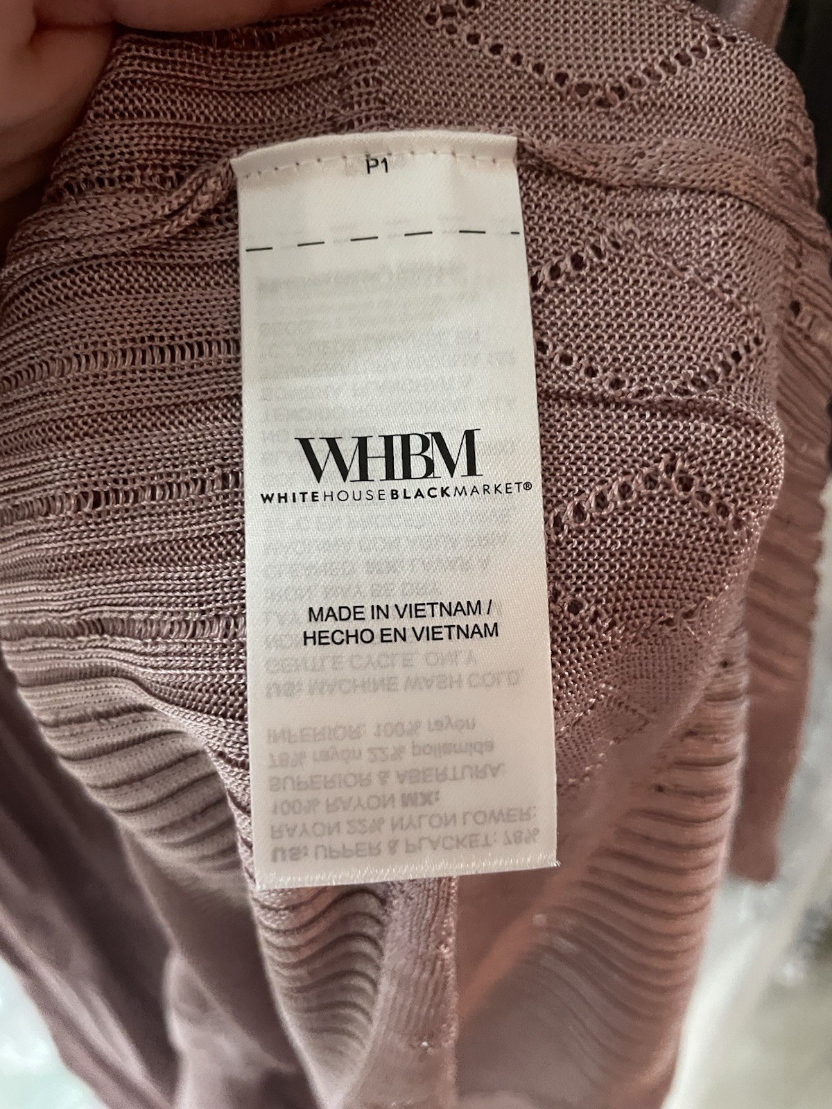 NWT WHBM Sz SP 4,6,8 Button Front Sweater Dress Scalloped Hem Orig Price $180