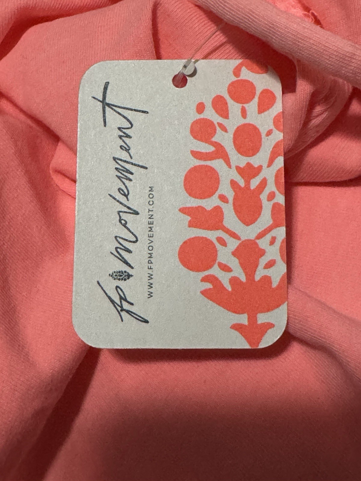 NWT FP MOVEMENT by FREE PEOPLE Hot Shot Strappy MAXI DRESS SMALL JUST PEACHY