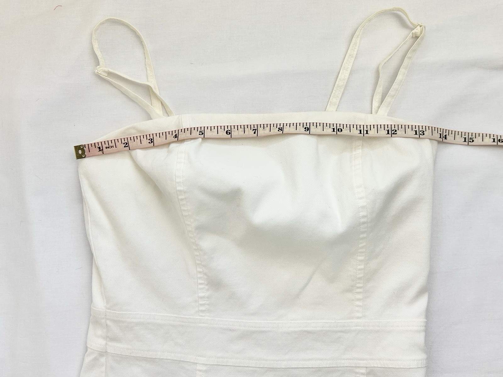 Express Stretch White Sheath Dress Size 1/2 Removable Straps Stretch Bodycon