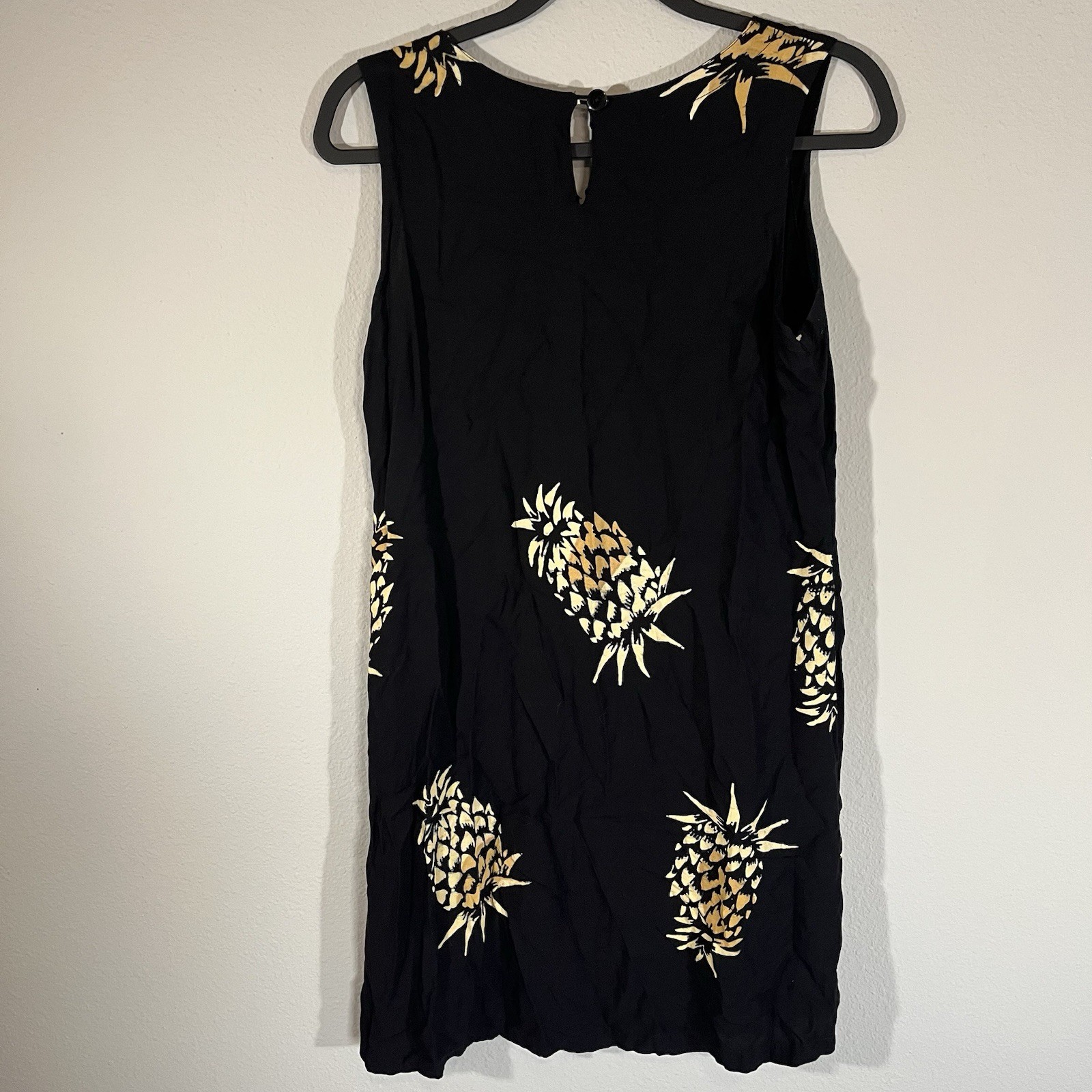 Peppermint Bay Mini Dress Medium Pineapple Bathing Suit Cover-Up Resort Cruise