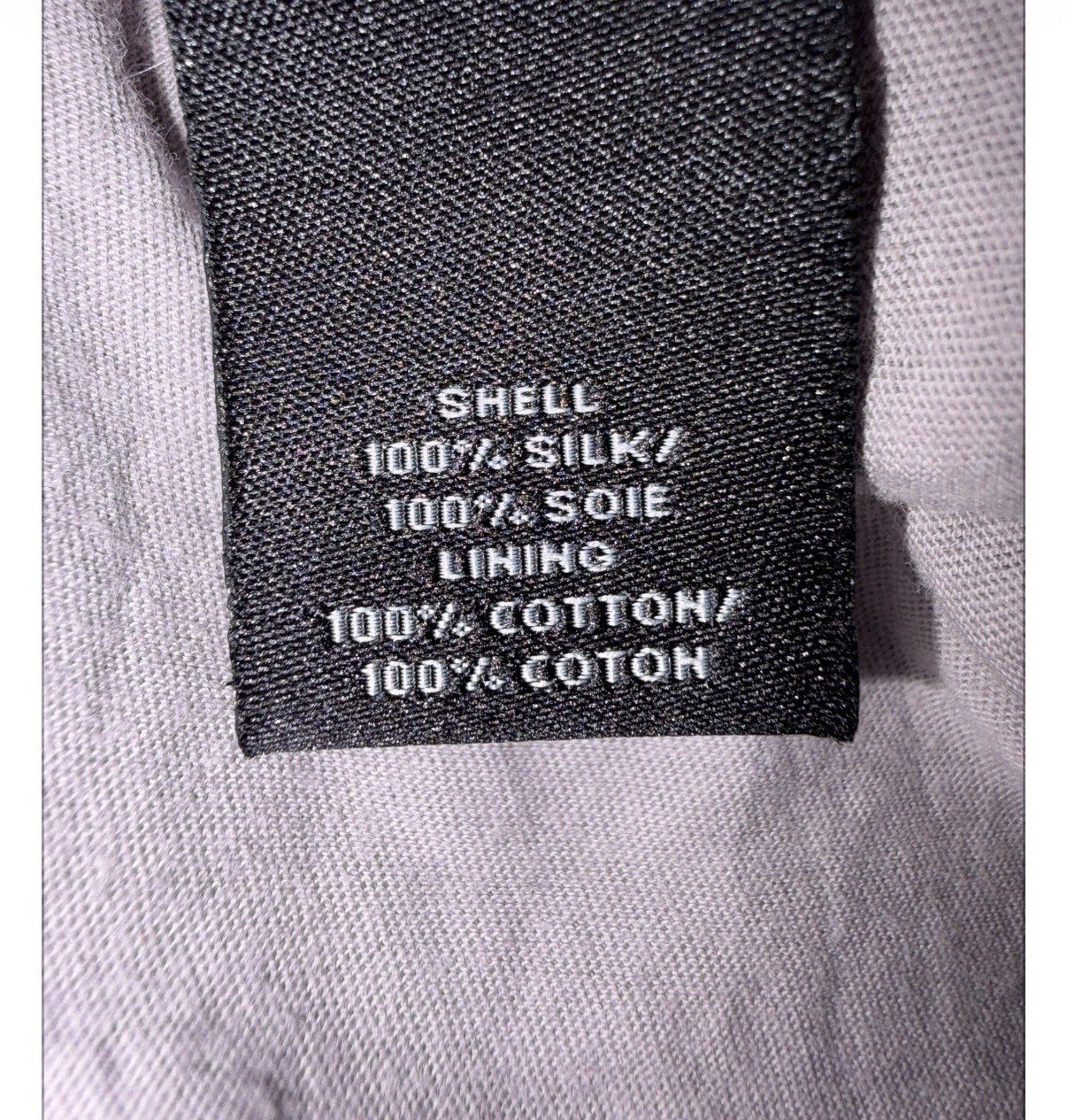 Ella Moss Gray & Black Colorblock Scoop Dress Size Small
