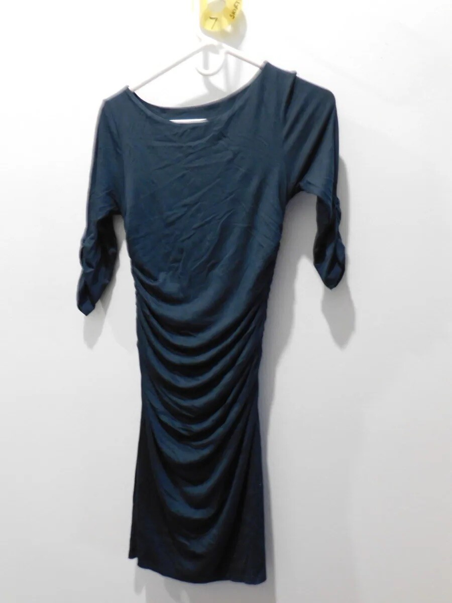 Alex and Harry Scrunch Dress Size 1 Dark Jade Green, Juniors Size 1 Beautiful