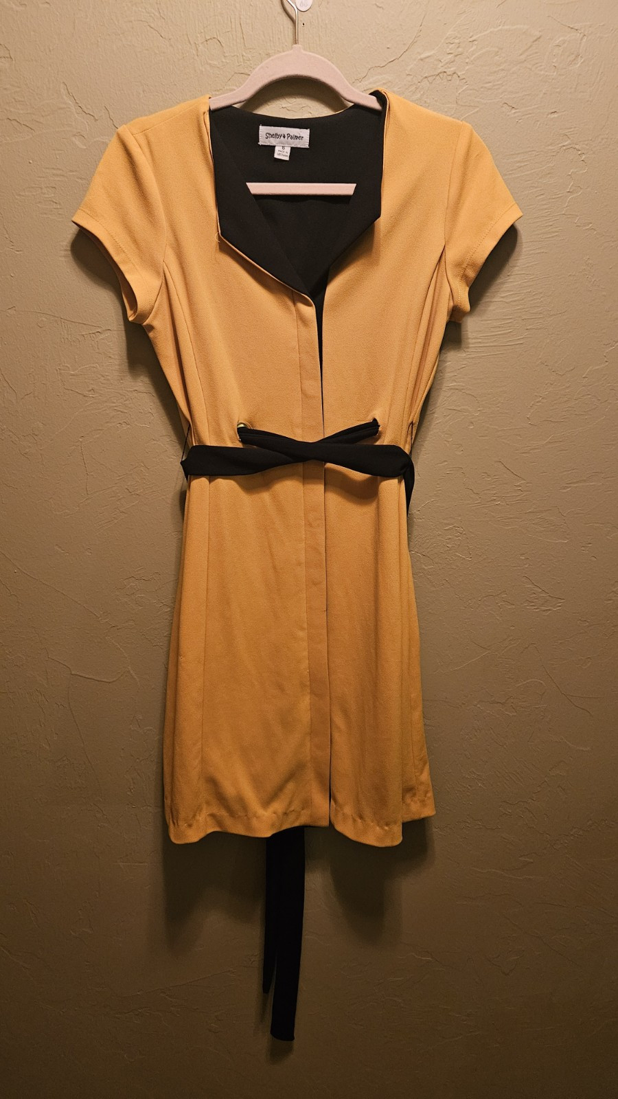 Shelby & Palmer Women’s Size 6 Mustard Yellow Dress