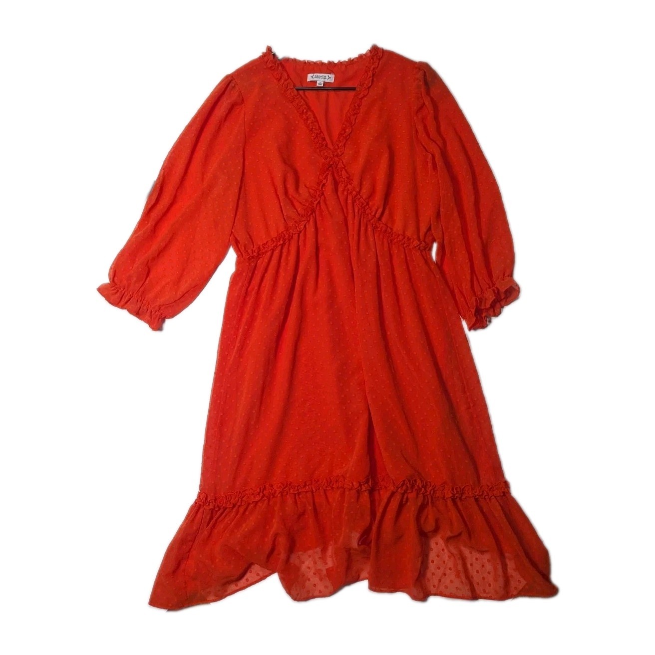 nanette lepore dress Madeline Clip Jacquard Polka Dot Dress Size 16