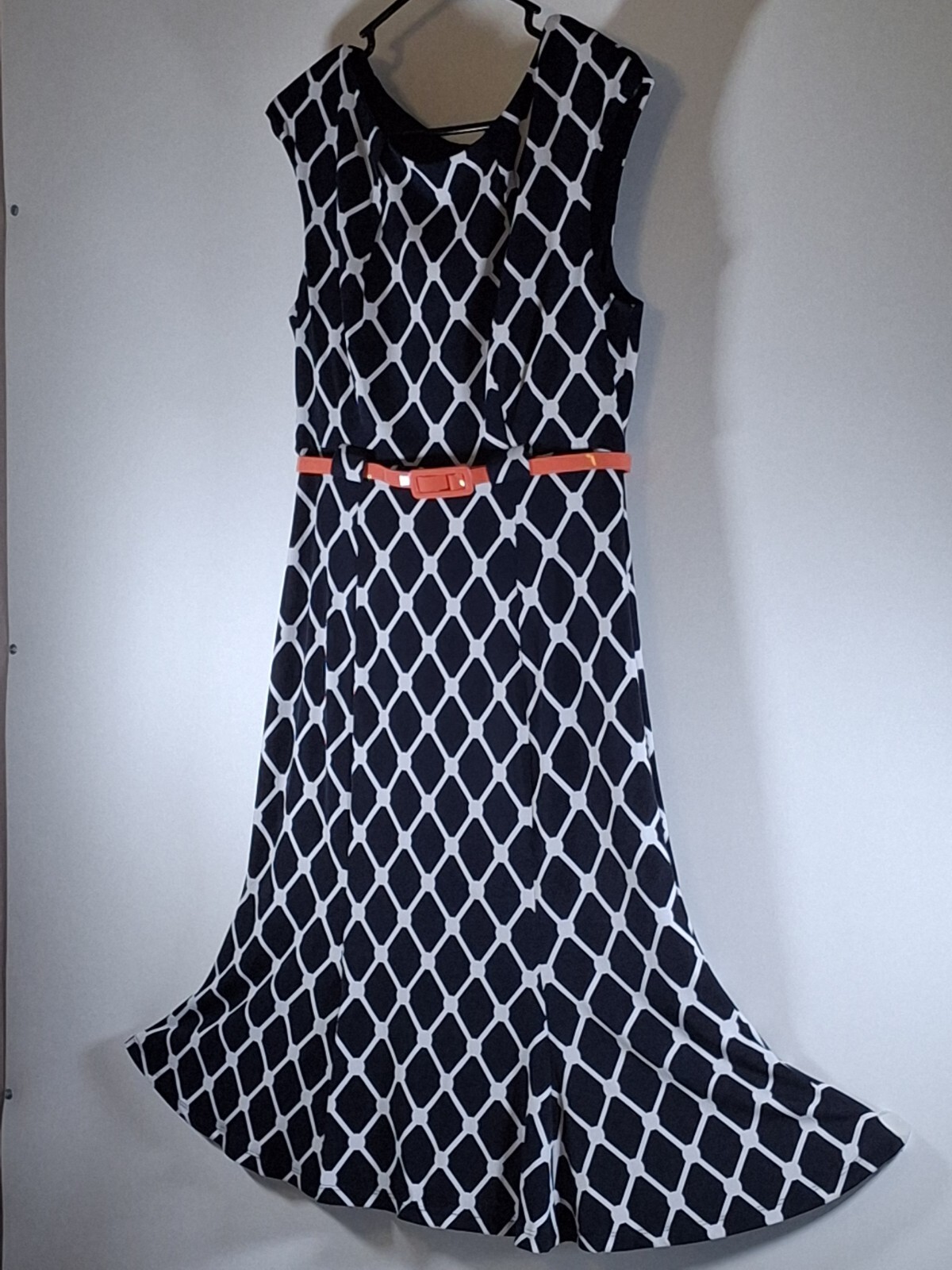 Connected Apparel With Flare Dash Of Color At Waist Easy Care Fabric Comfortable