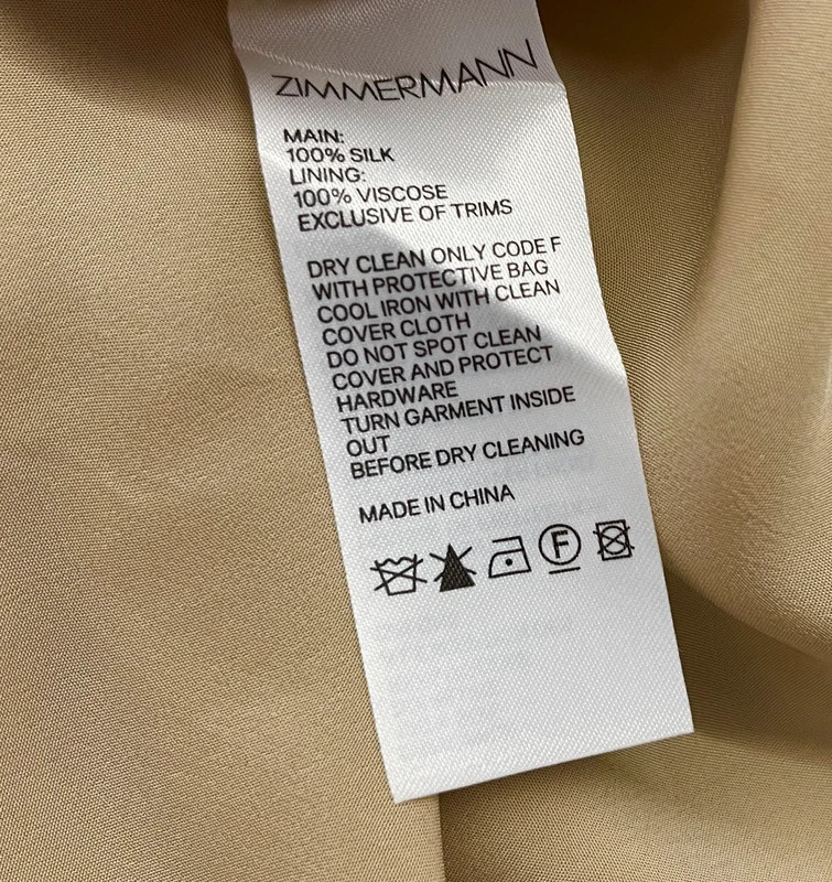 New! Zimmermann Ninety Six Smock Patchwork Dress Size 0 / XS, Silk Halter