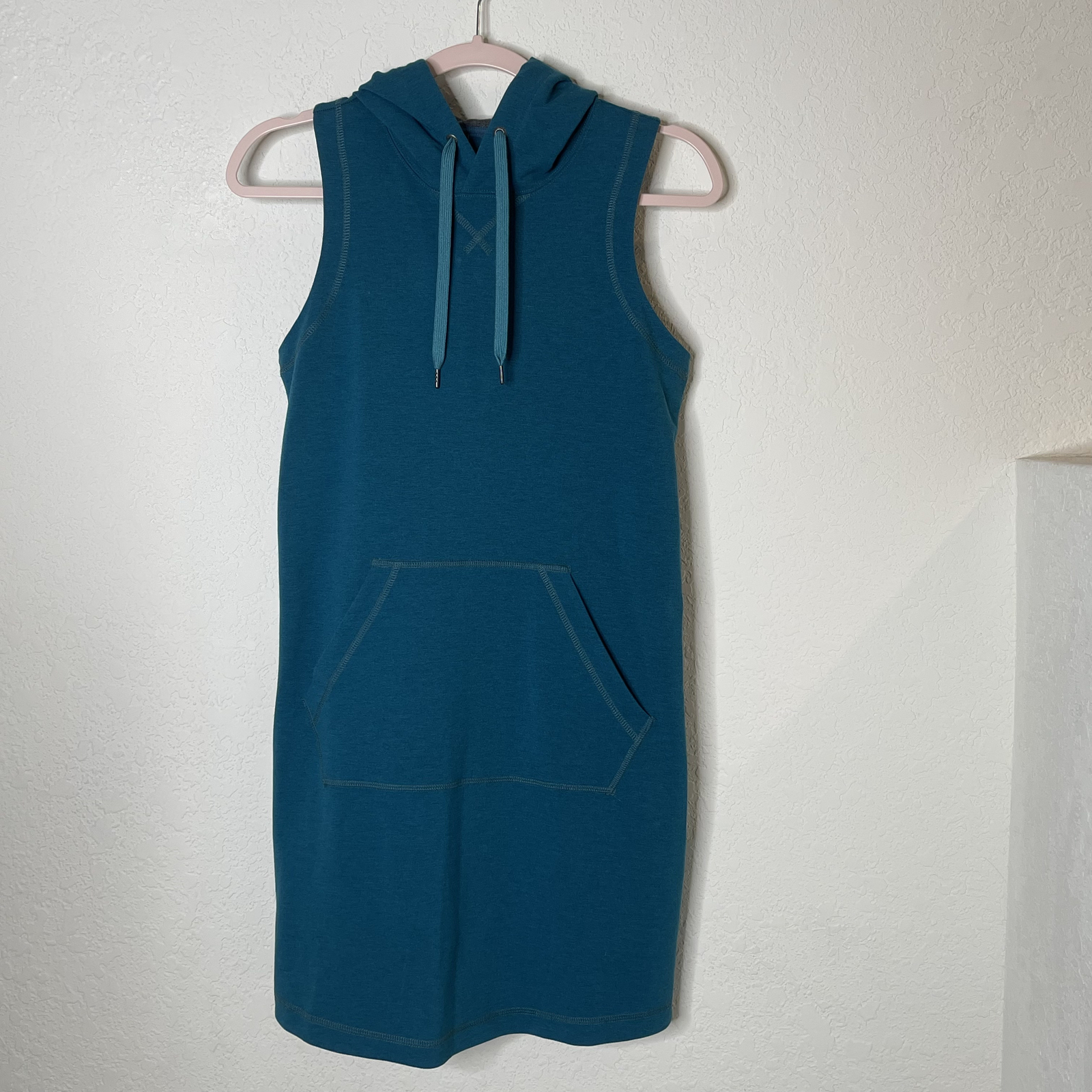 Outdoor Research Women’s Sonnet Dress Sporty Hooded Drawcord Size Medium Teal
