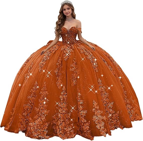 Quinceanera Dresses Sweet 15 / Sweet 16 Ball Gowns 3D Flowers