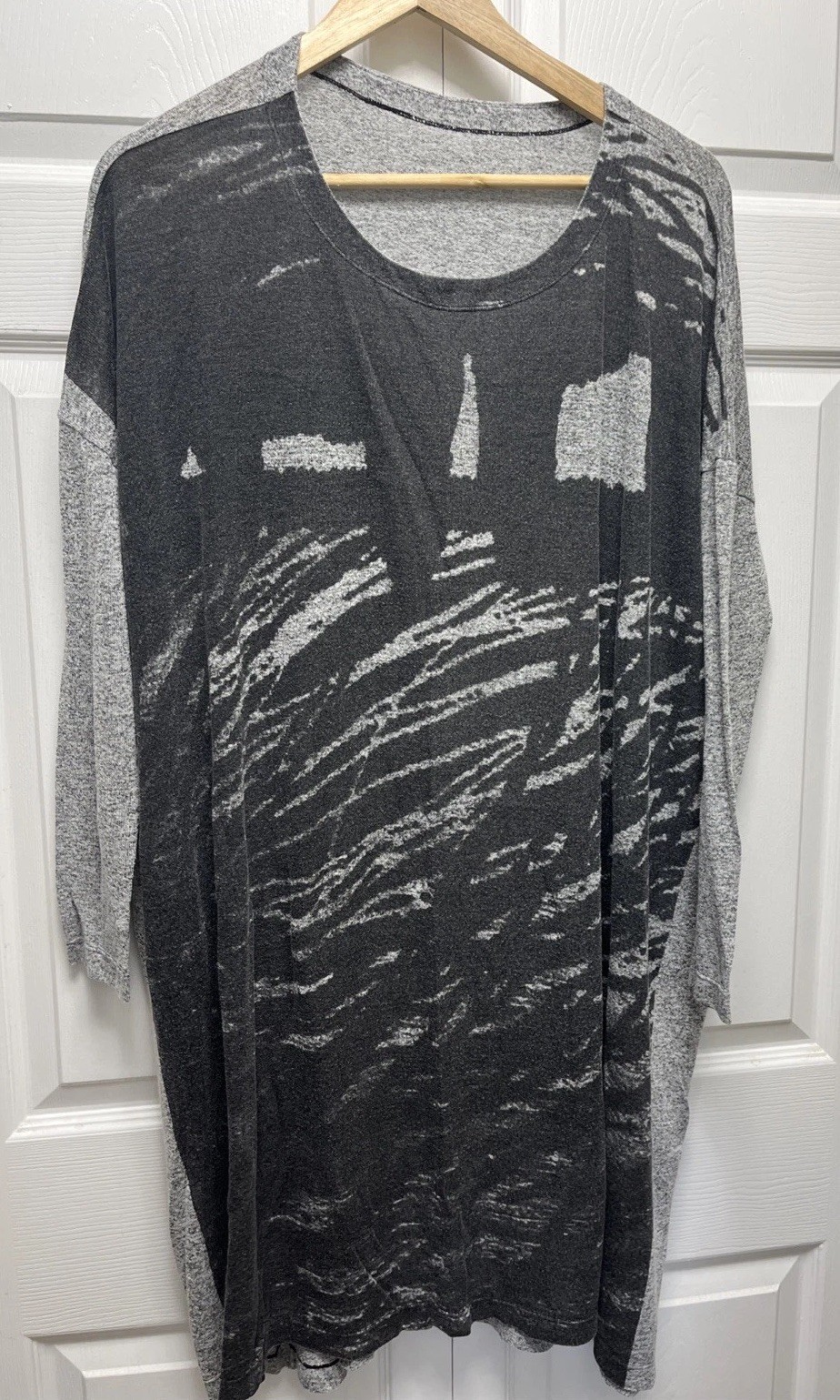 Moyuru dress with pockets oversized tunic size Small Long Sleeve