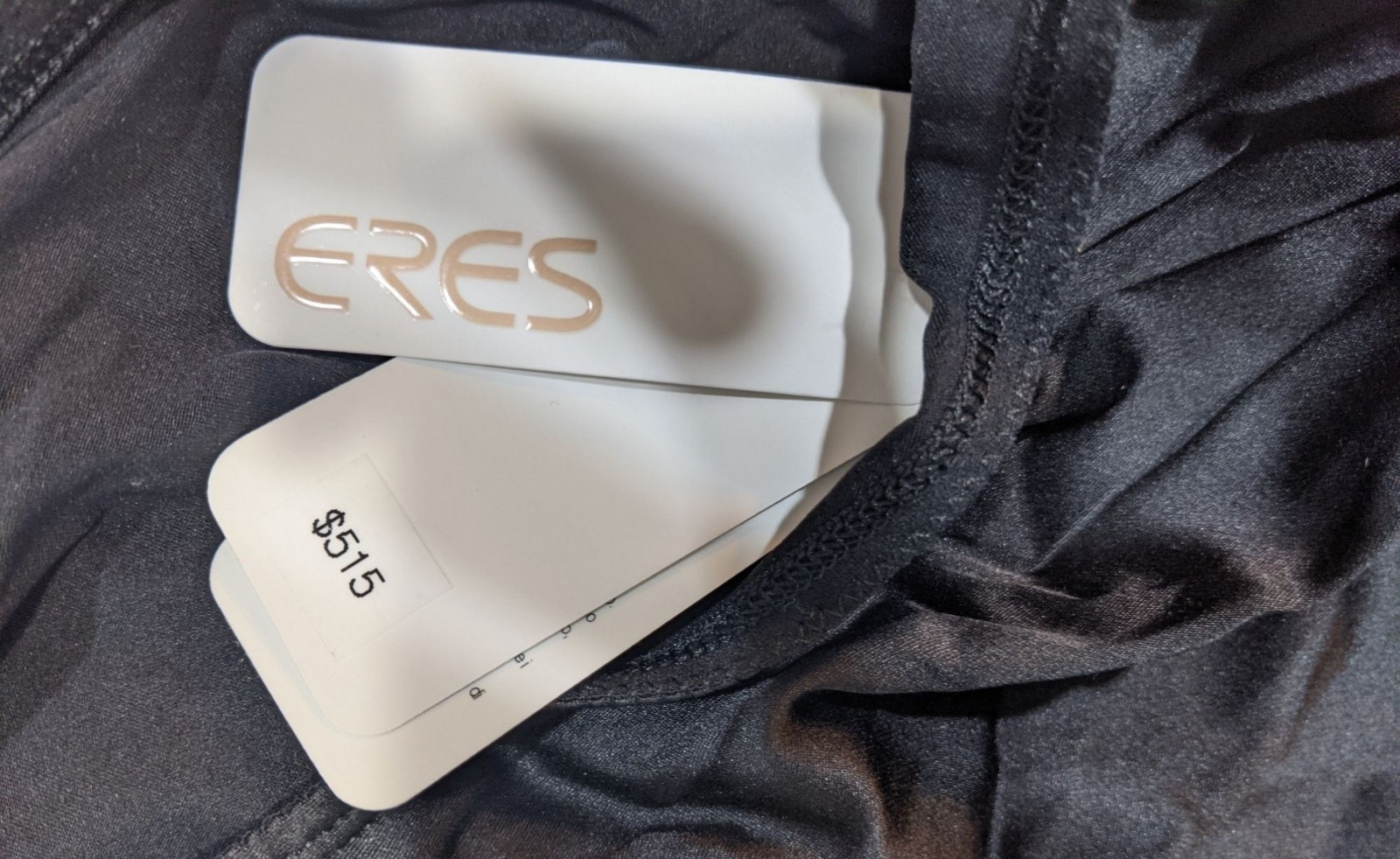 ERES Black Silhouette Dress Size 40 US 8 NWT