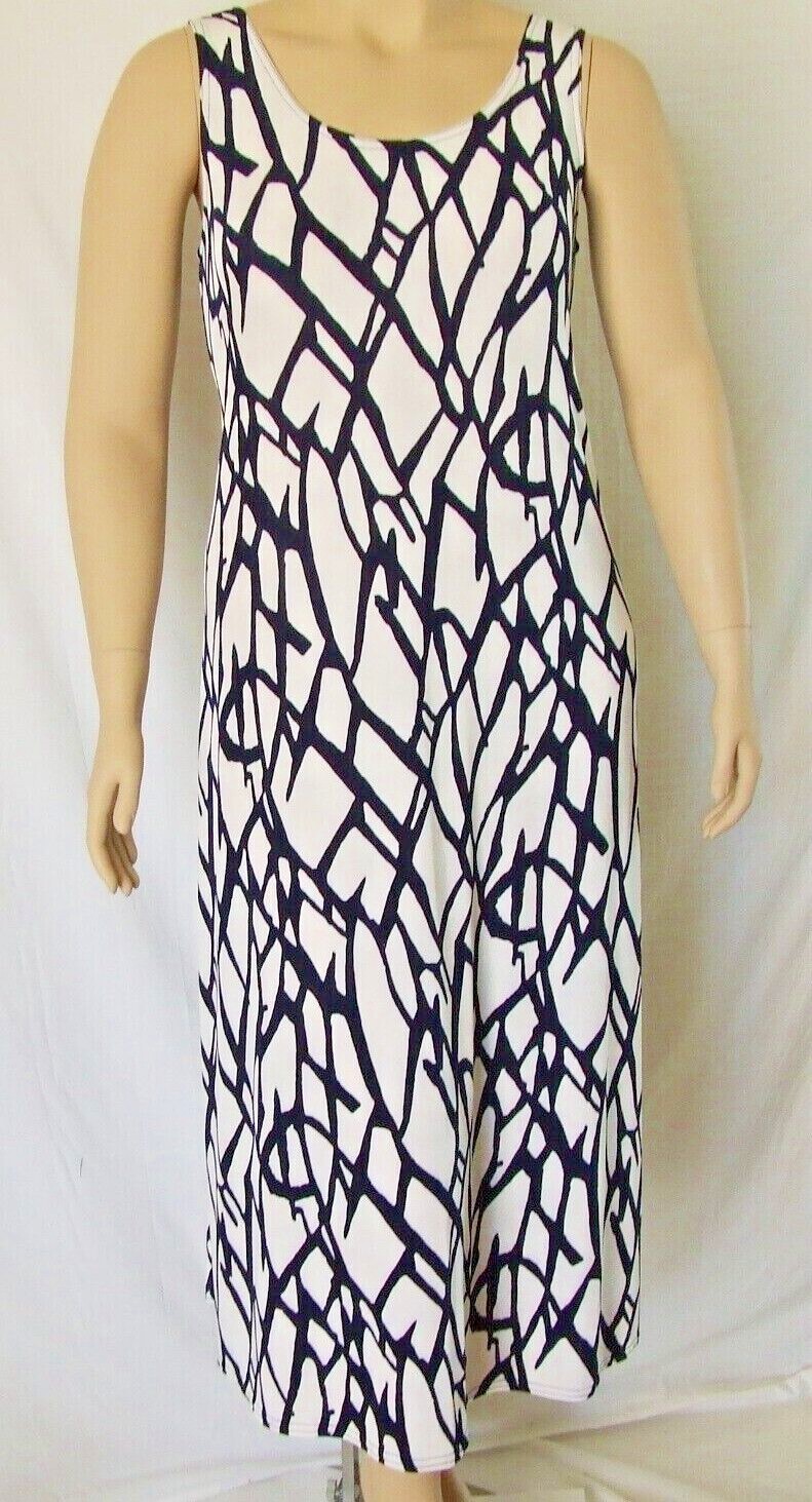 Jostar, Travel Knit Dress, long A-Line, Tank, Stretchy NO-IRON poly/span. 225