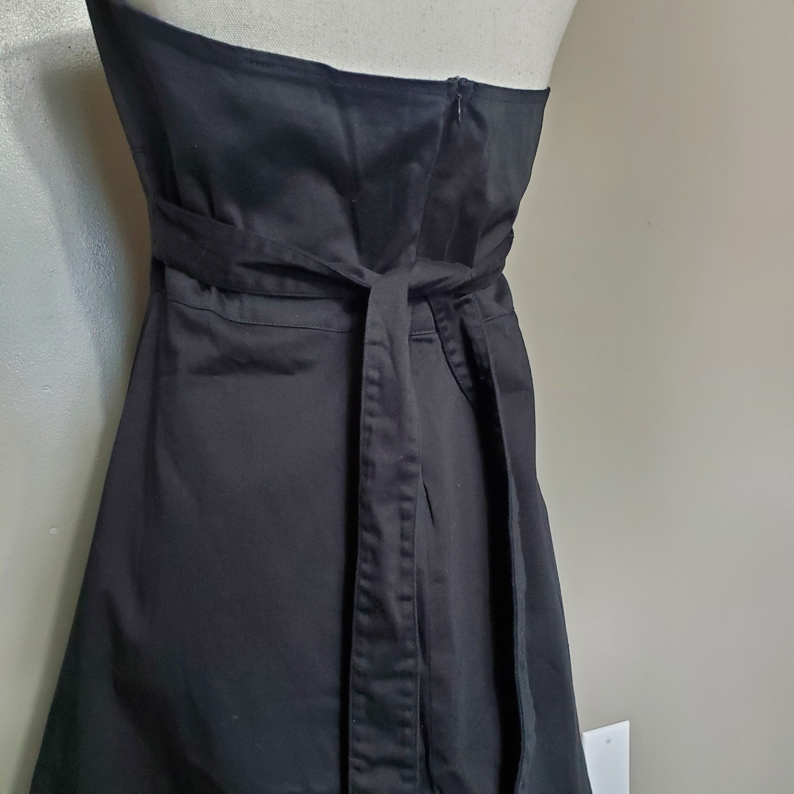 Rock Steady Halter Tie Dress Size XL Black Pinup Red Button Swing Rockabilly