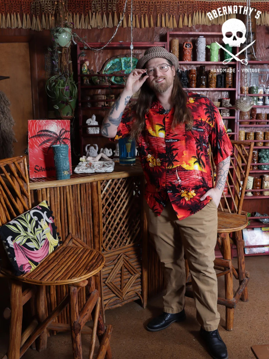 Vintage 1990’s Red and Yellow Carribean Shirt