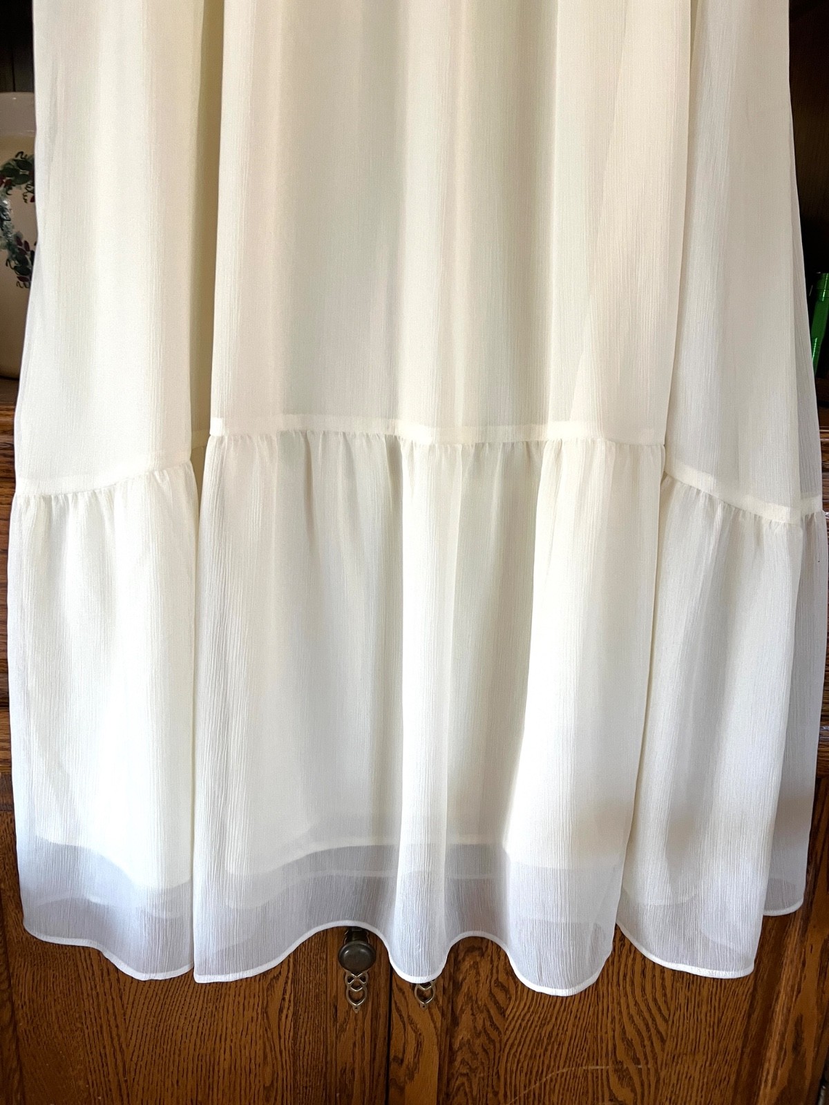 A New Day ivory maxi dress Size XXL Boho dress sleeveless New No tags