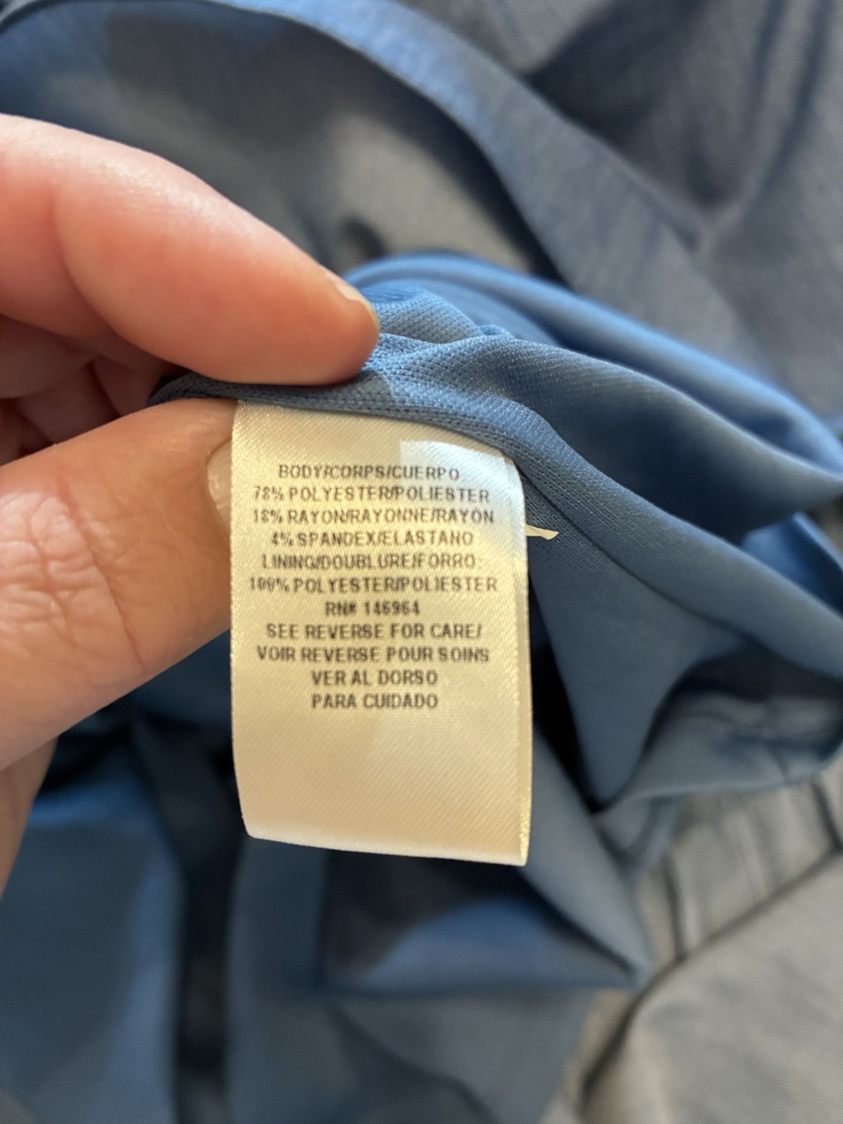 Julia Jordan Blue Chambray Long Strappy Tie Waist & Pockets Dress L
