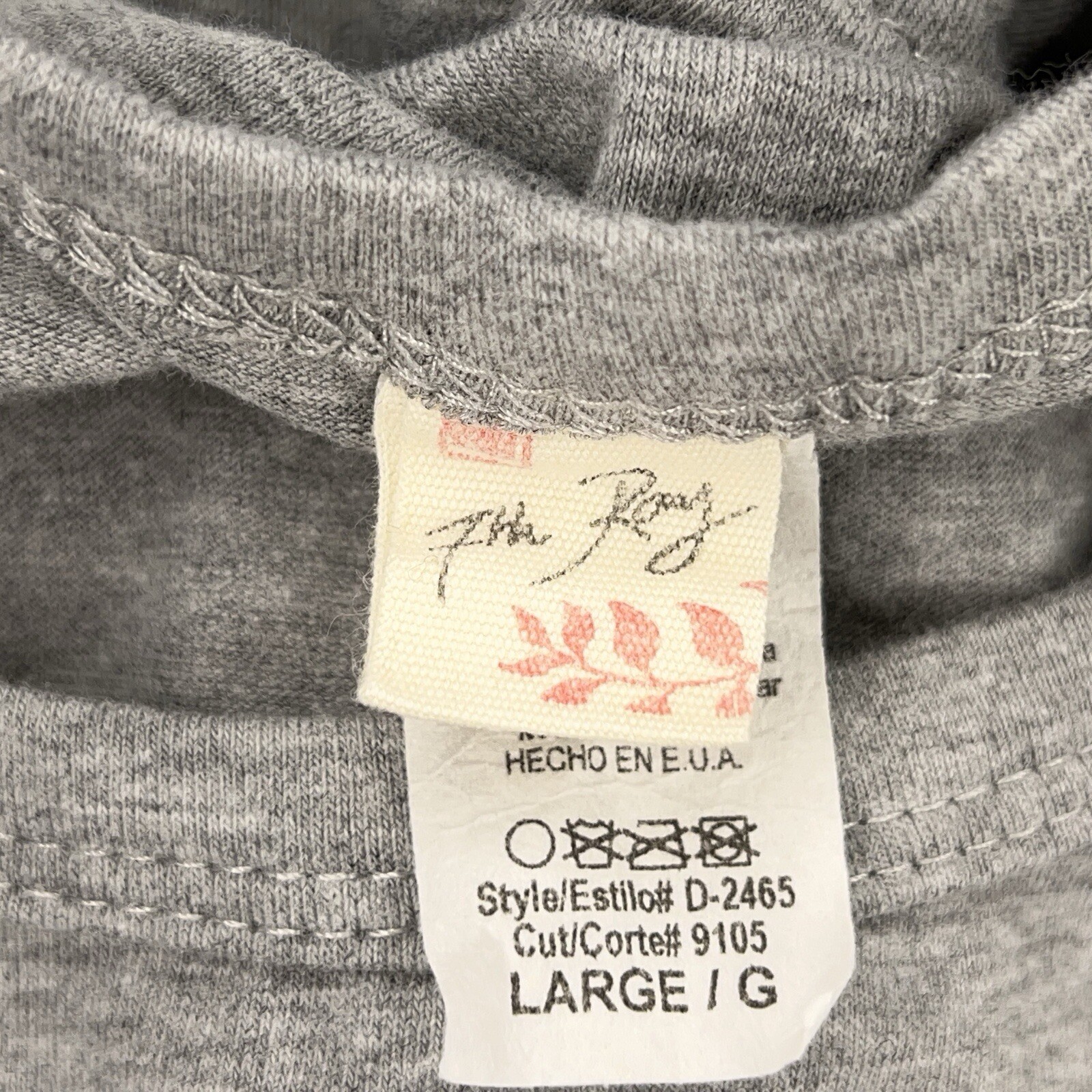 LARGE 7TH RAY LIGHT GREY TSHIRT DRESS SHORT SLEEVE CASUAL STRETCH