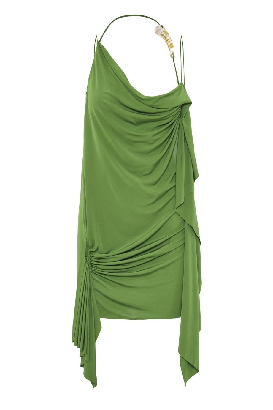 BNWT CHRISTOPHER ESBER CACTUS ENCASED NATURE CASCADE MINI DRESS – SIZE 2 US