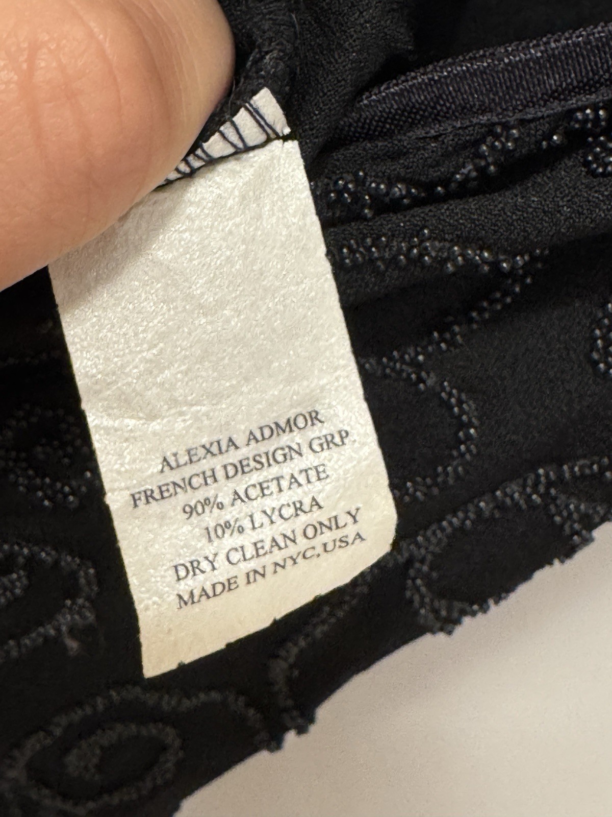 Cache Alexia Admor VTG Y2K Beaded Halter Gown Size S Black Formal Maxi Dress
