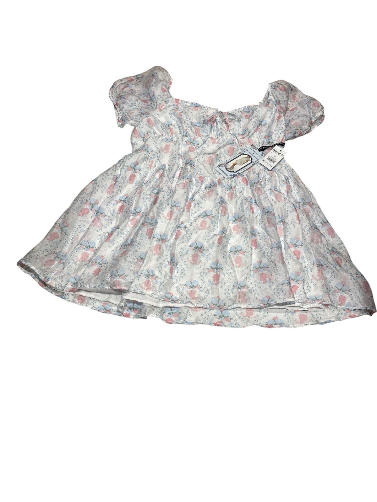 NWT Celebrity Pink Bridgerton Women’s Floral Smocked Fit & Flare Dress XXL