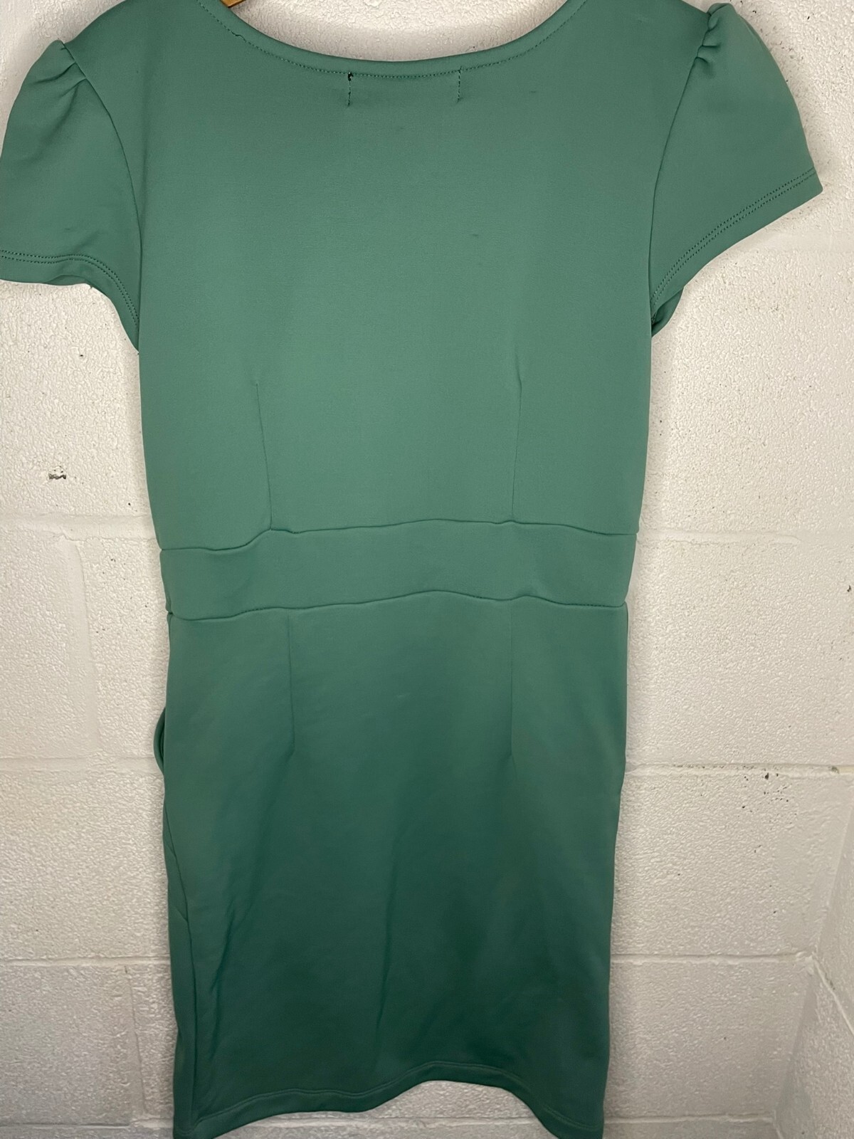 Appropriate Behavior Sea-Green Dress