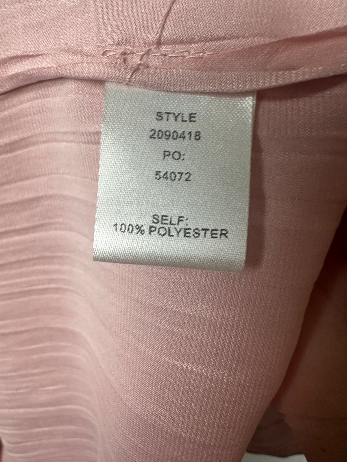 NEW The Impeccable Pig Pink Pleated Ruffle Tiered Dress Women M Flutter Slv A58