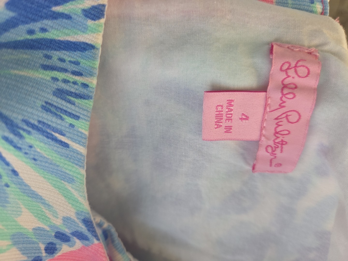 LILLY PULITZER Barefoot Princess Cathy shift dress Sz4 Beach Cottage Colorful