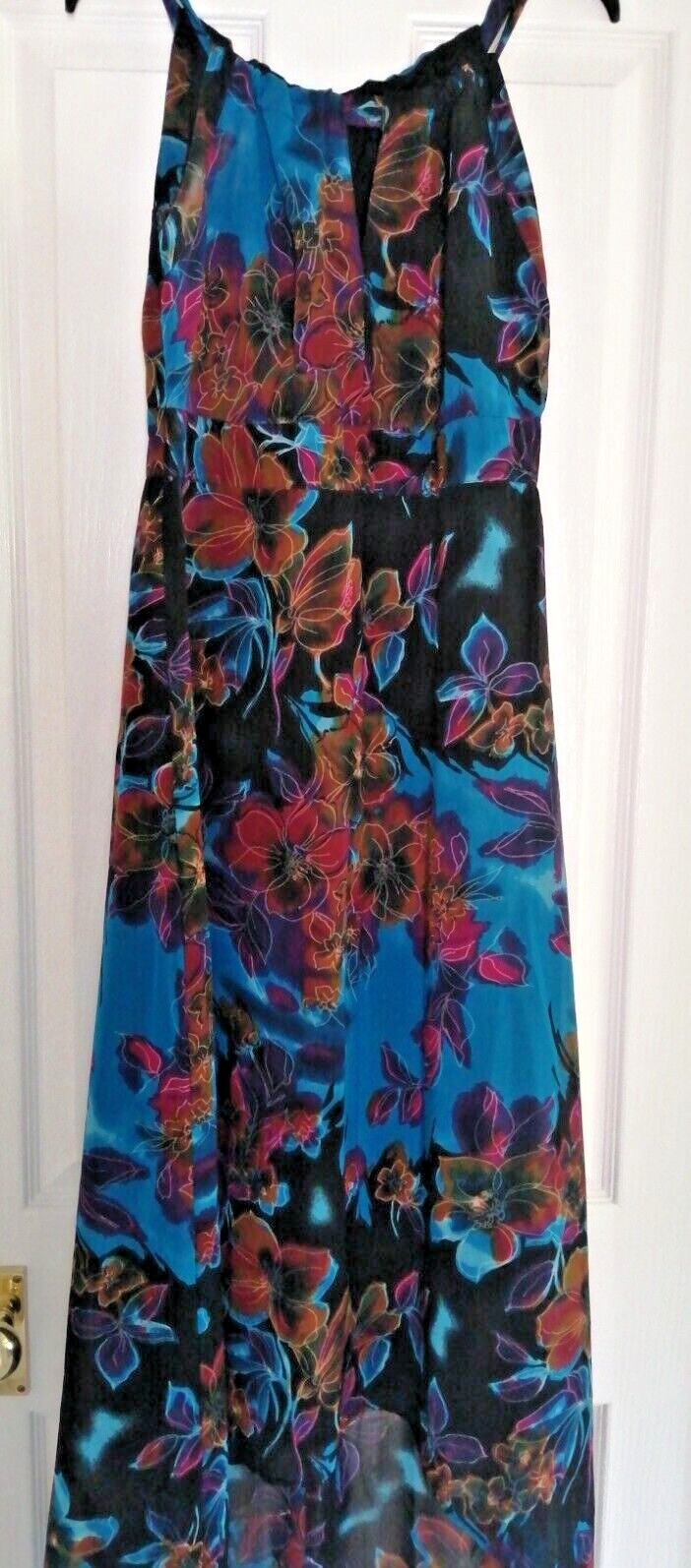 Dress full length Fully Lined Beautiful Design new with tags size 10
