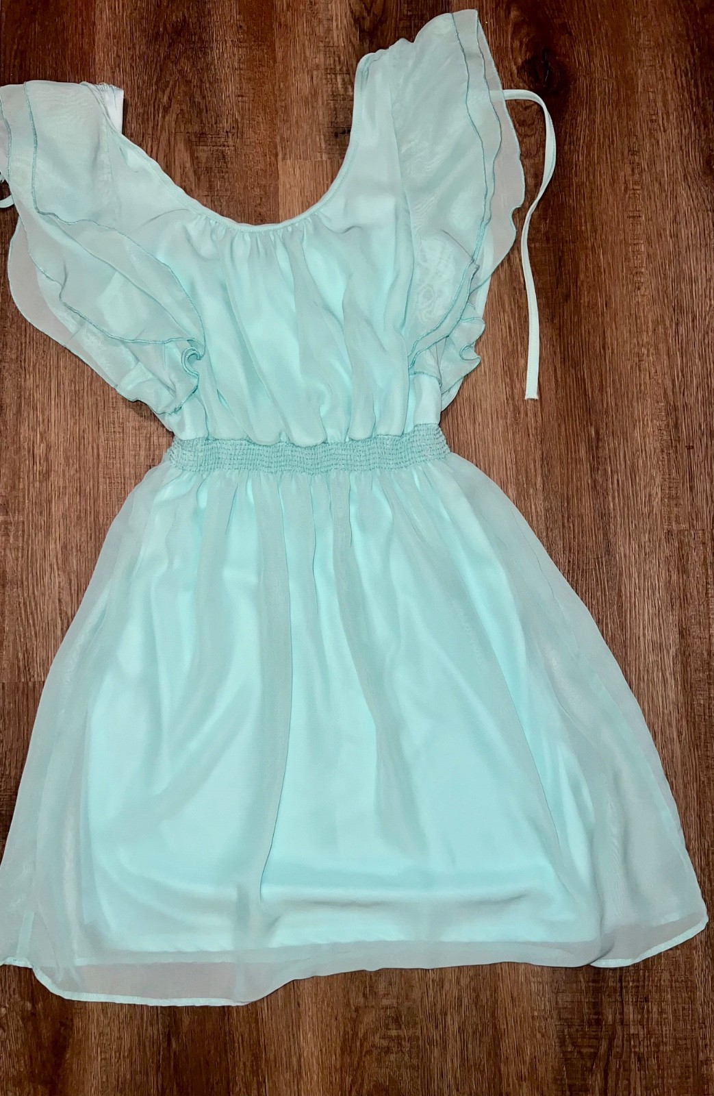 Maurices Mint Green Layered Chiffon Dress 💚 Medium