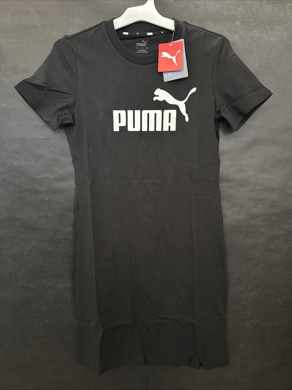 PICK SIZE – Puma 670468 Women’s Black ESS Slim Tee Dress